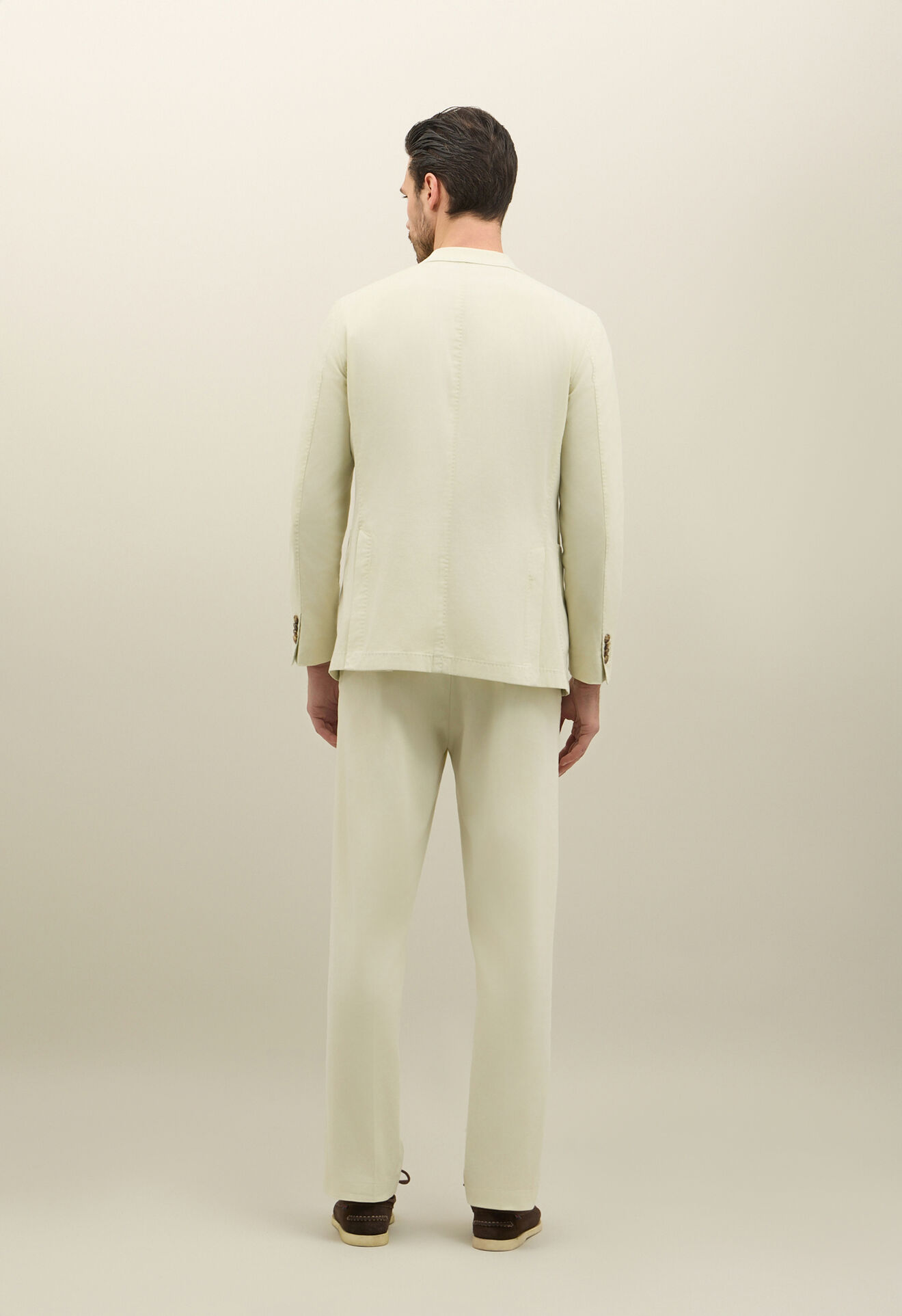 Boglioli K-Suit aus Baumwoll-Stretch mit Tinto-Terra-Färbung Hell Mintgrün N29K2QSB5406001506RT503