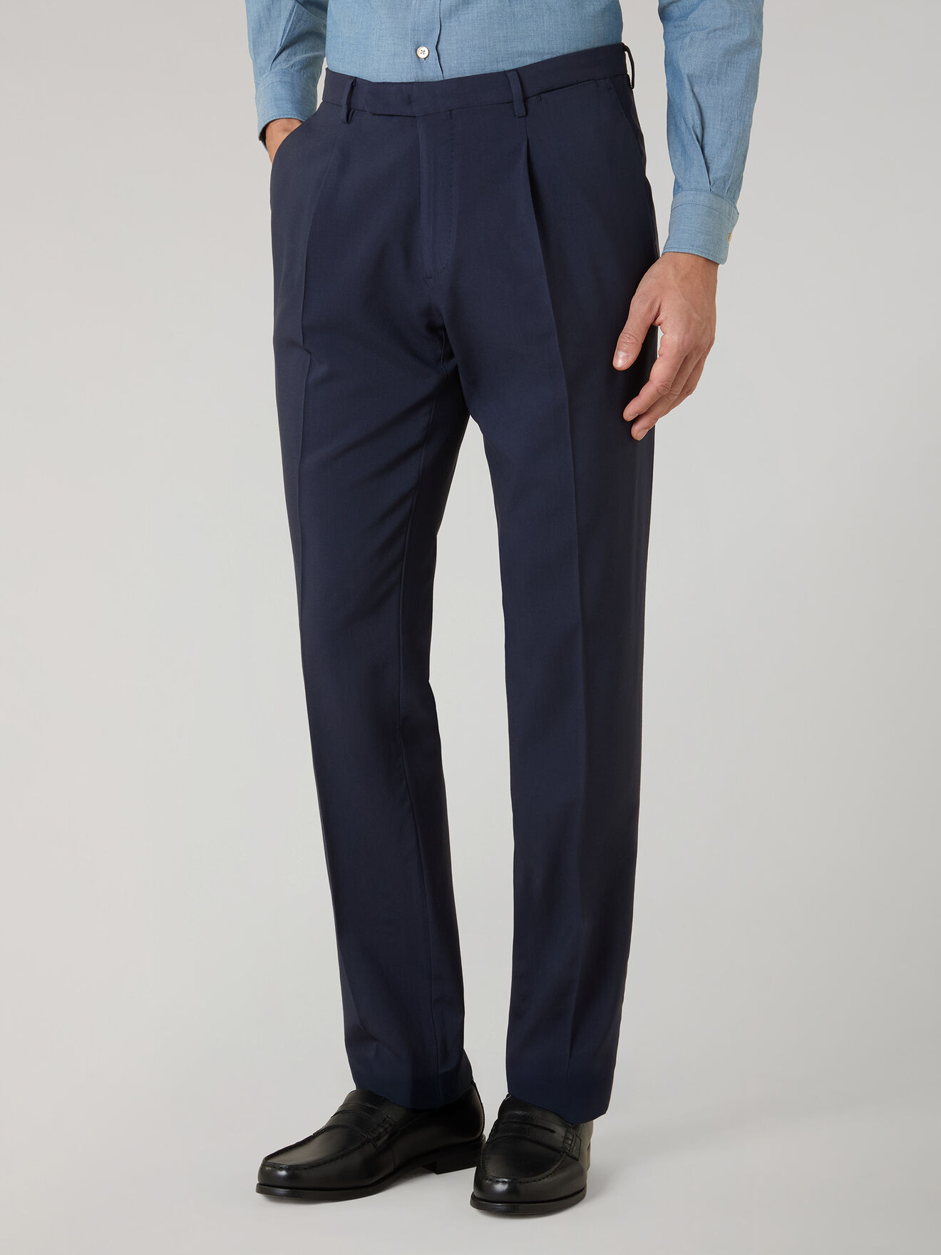 Boglioli High Performance Wool K-Suit Blue N13H2JSB3448001386R0784