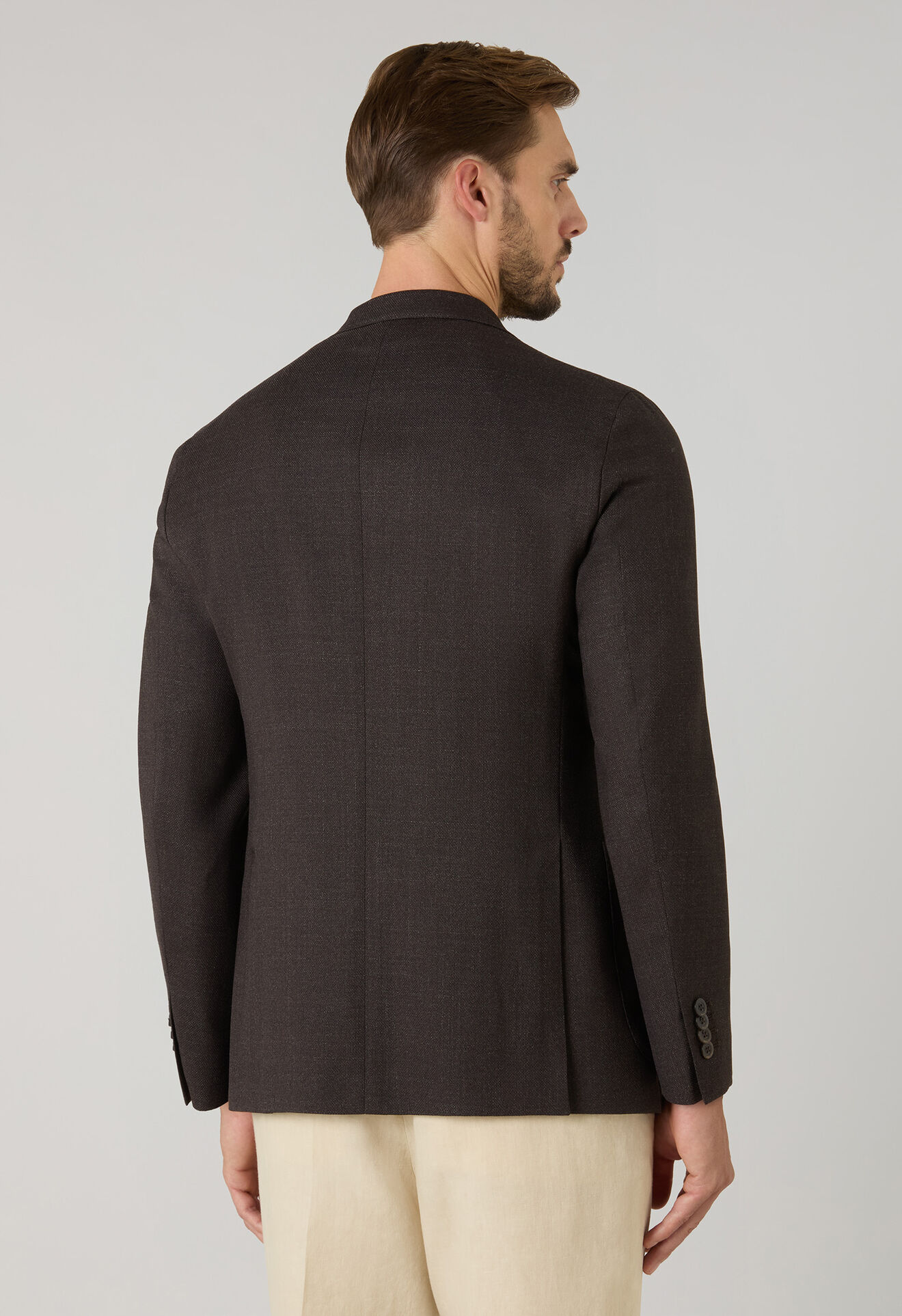 Boglioli Light Wool honeycomb K-Jacket Brown N5202ESA053400150R0480