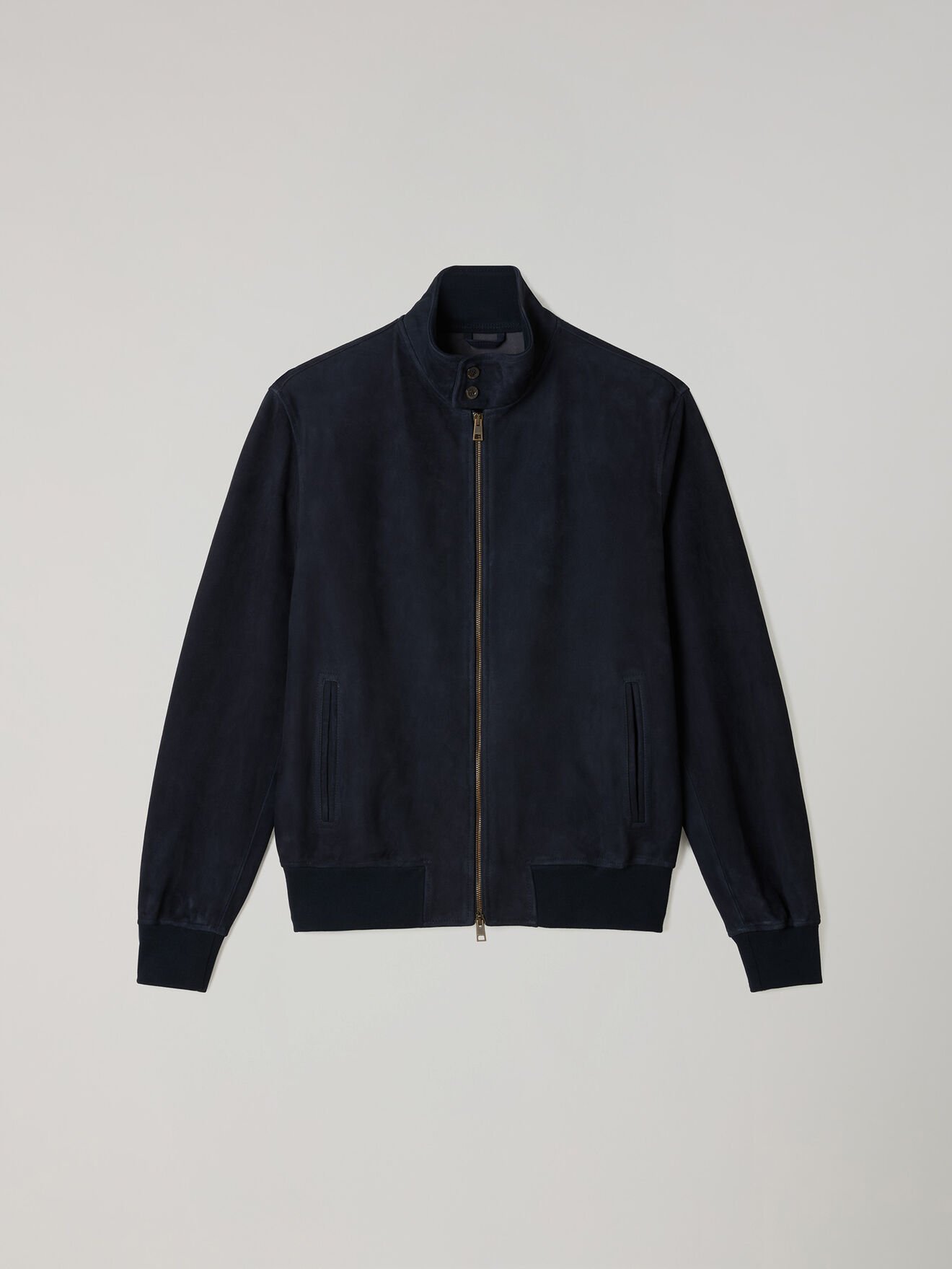 Boglioli Suede Bomber Blue OCP503SB5901001800780
