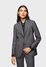 Boglioli Woman’s dark gray 100% virgin wool Milano trouser suit Grey ZC0B95BGU079002760865