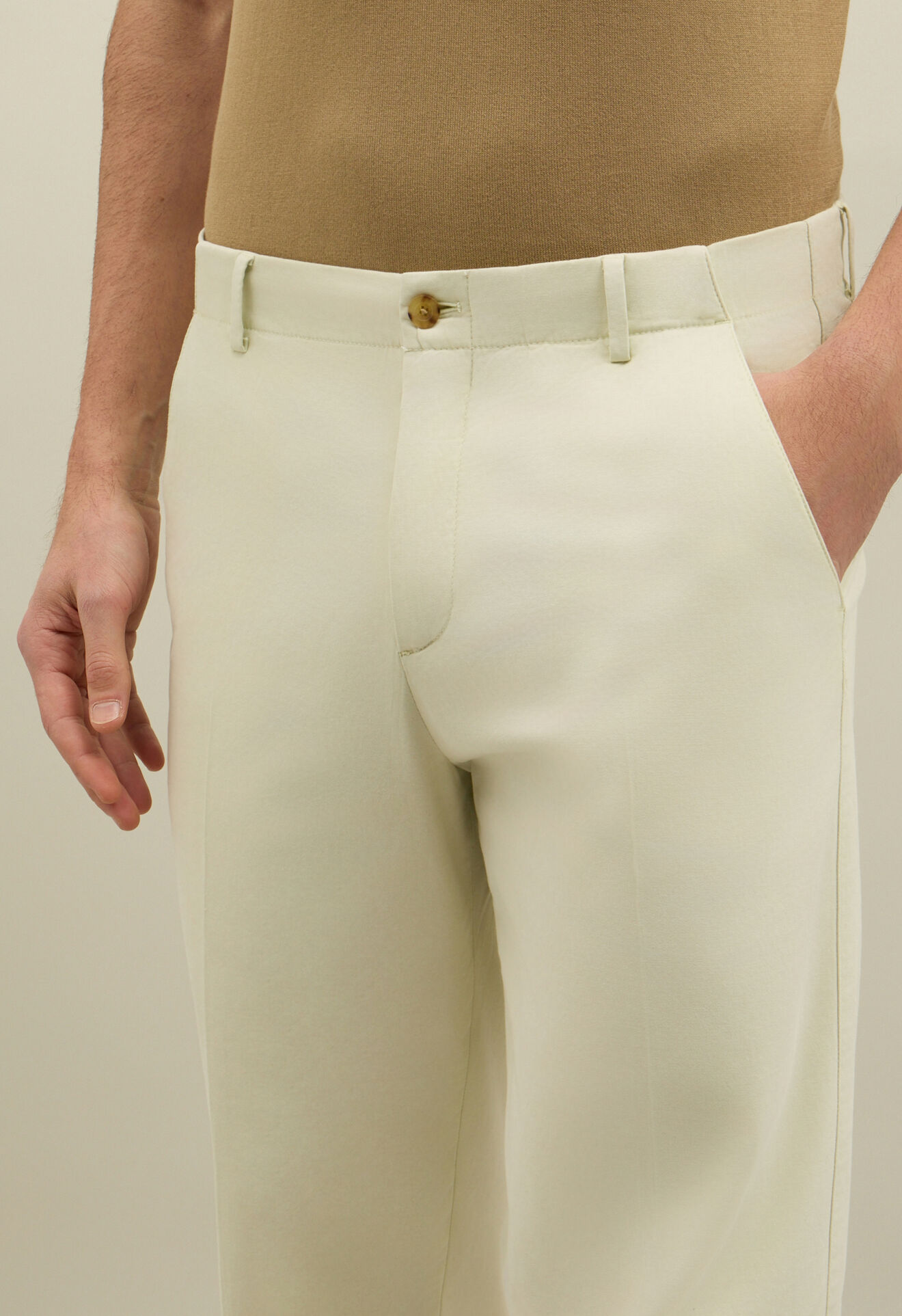 Boglioli K-Suit aus Baumwoll-Stretch mit Tinto-Terra-Färbung Hell Mintgrün N29K2QSB5406001506RT503