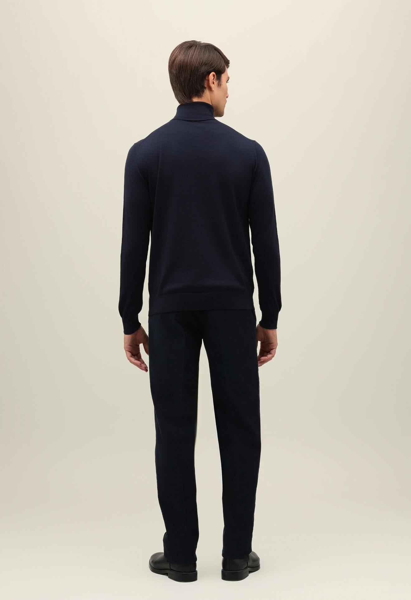 Boglioli Cashmere Turtleneck Blue 91420FB2816001080790