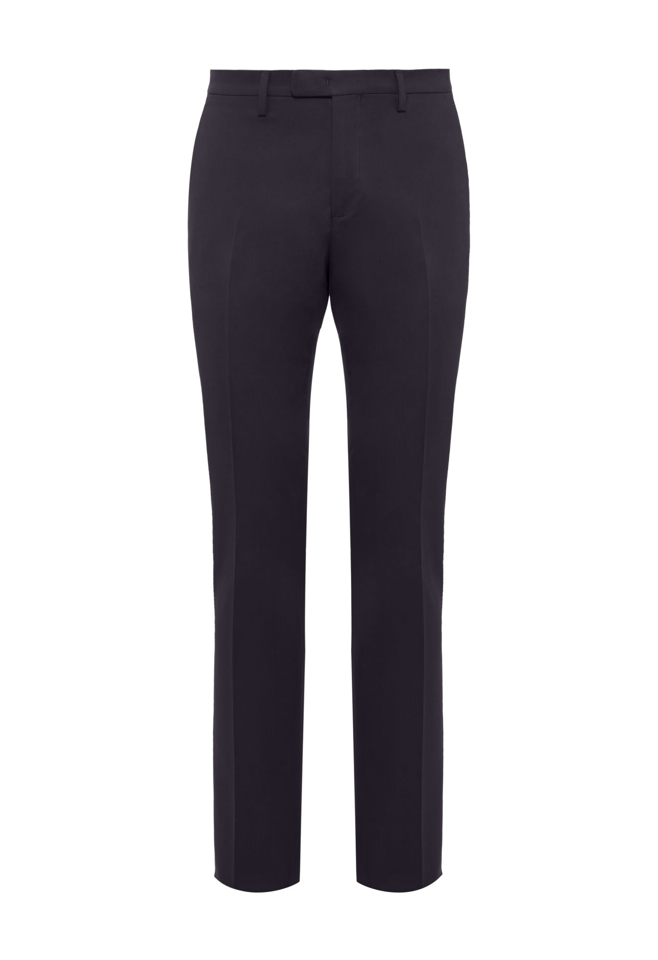 Boglioli Dark blue stretch cotton and cashmere trousers Couleur bleu foncé 80844SB3105001086R0780