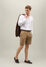 Boglioli Cotton Linen Twill Pleated shorts Beige 80905QSB4403001080235