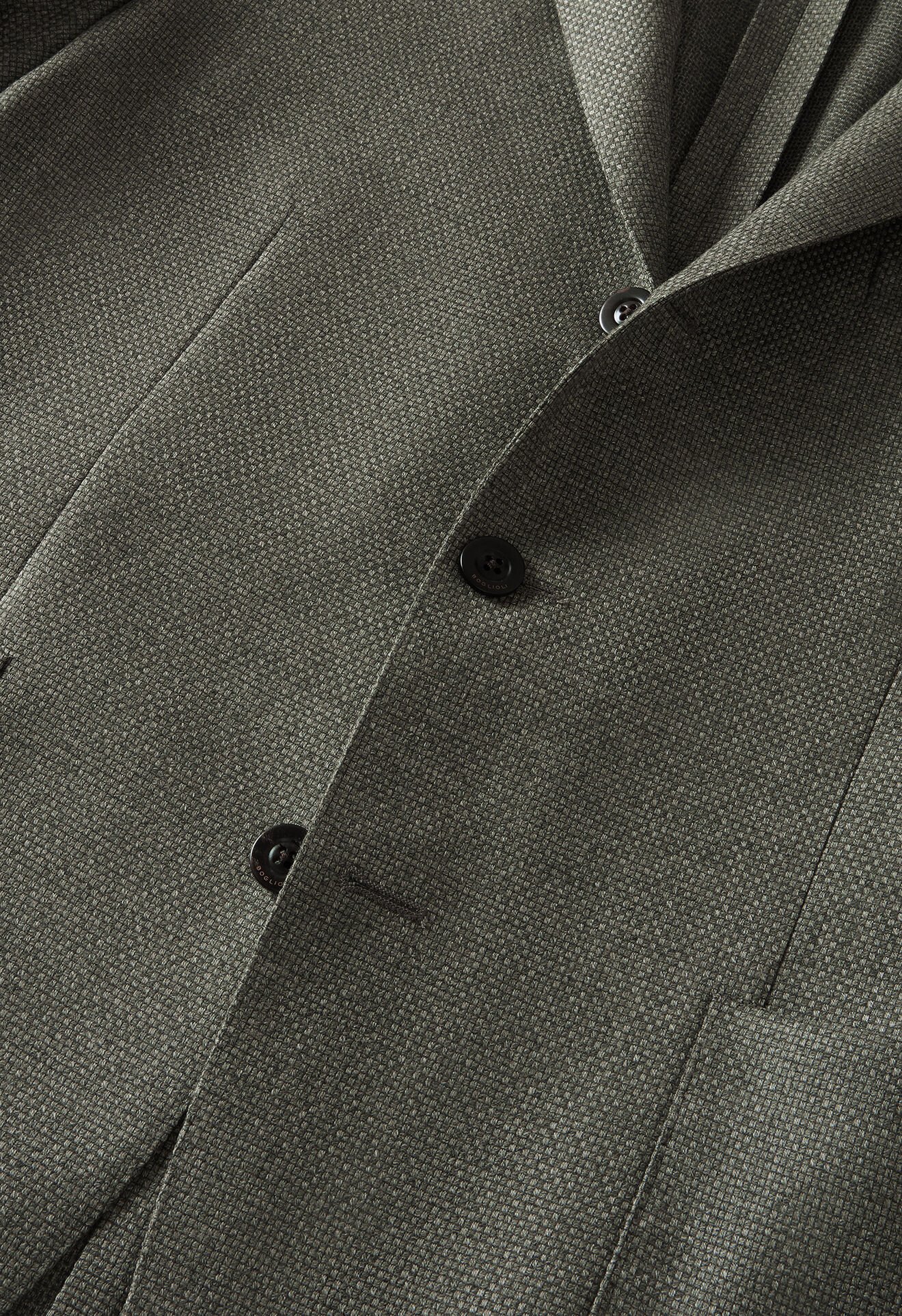 Boglioli Wool micro-structure K-Jacket Light Green N2902ESB600400150R0530