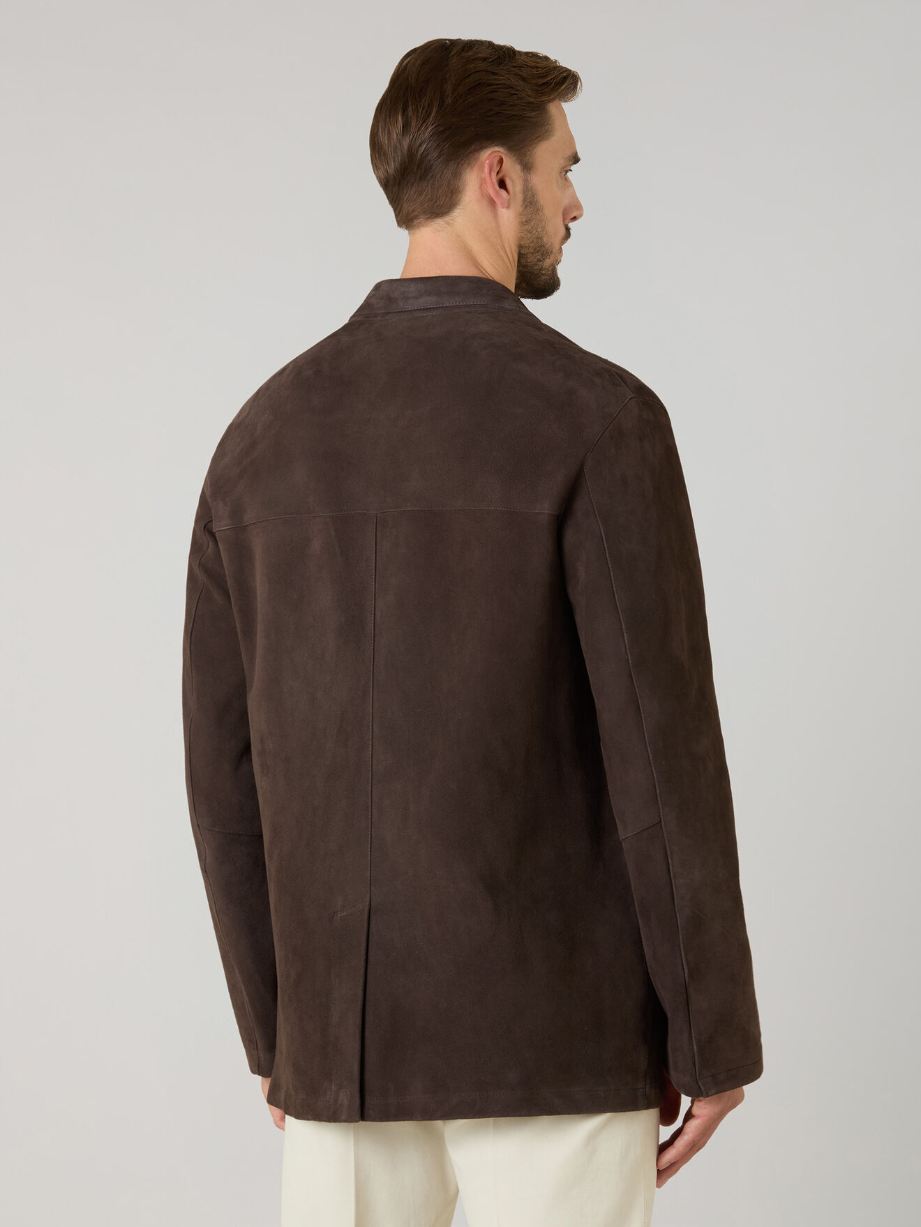 Boglioli Suede Blazer Brown OCP510SB5901001800480