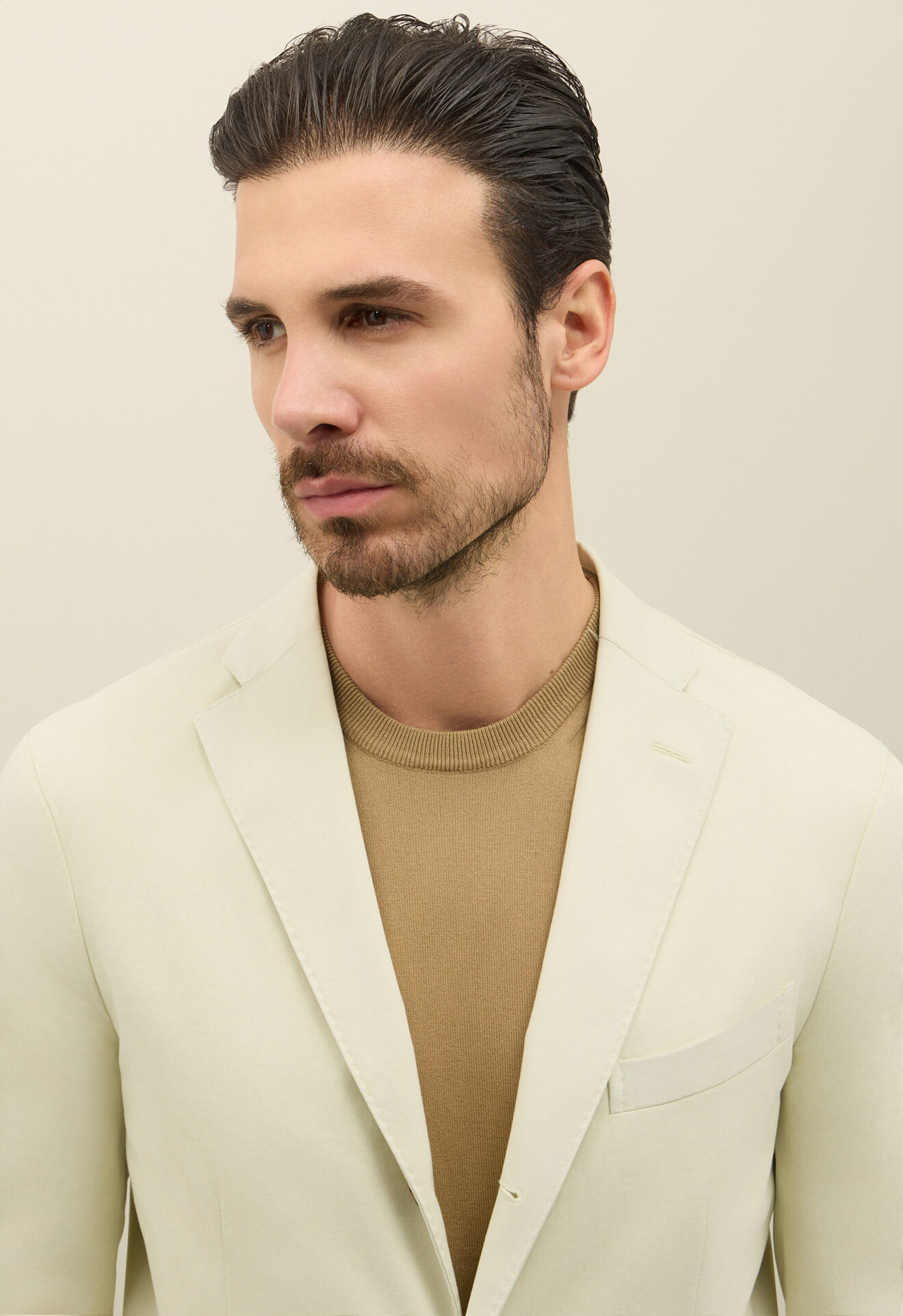 Boglioli K-Suit aus Baumwoll-Stretch mit Tinto-Terra-Färbung Hell Mintgrün N29K2QSB5406001506RT503