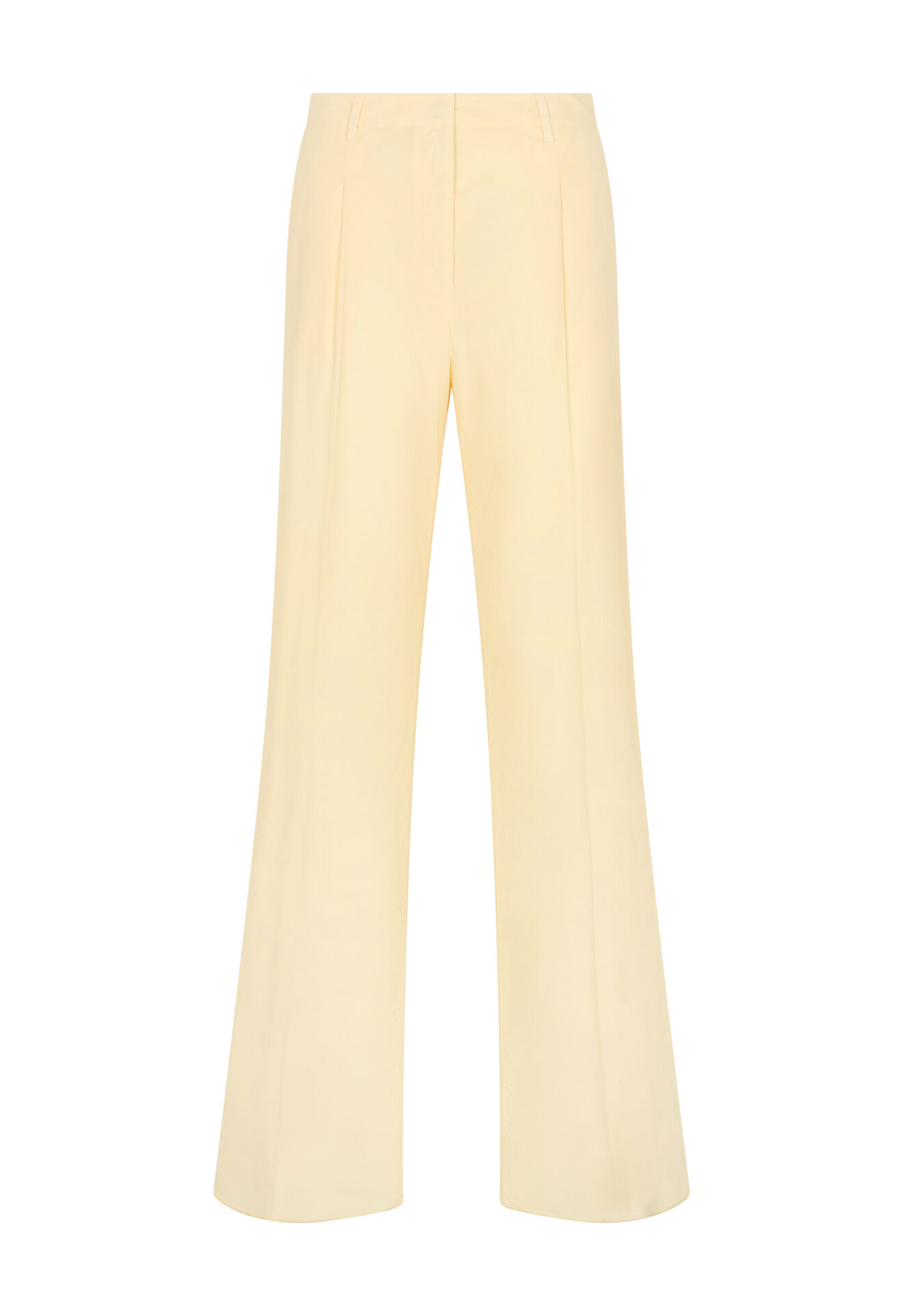 Boglioli Light Popeline Palazzo Trousers Beige 88055QSB3439002150205