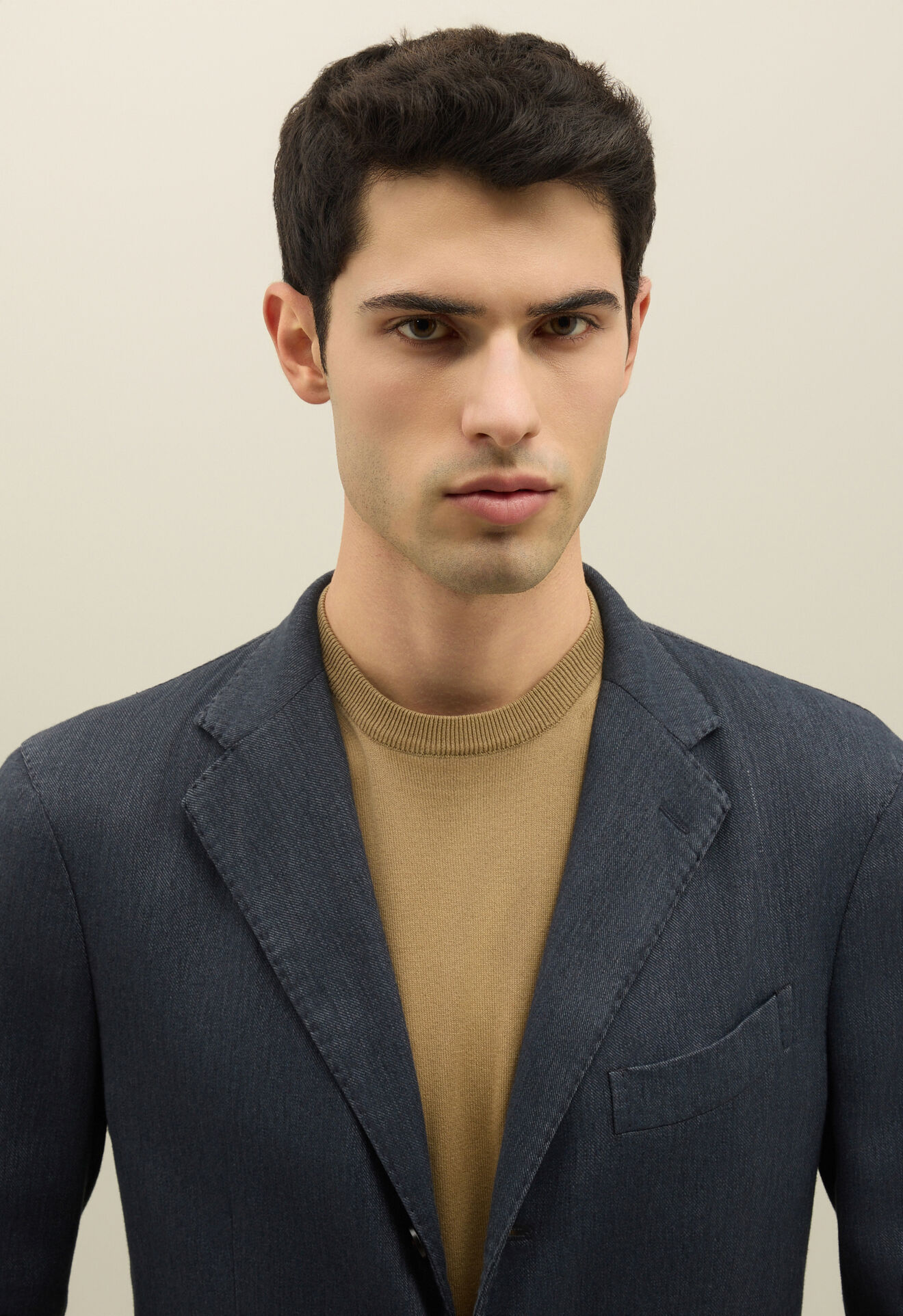 Boglioli Blended soft Cotton Dover Jacket Blue X2902QSB440700123R0784