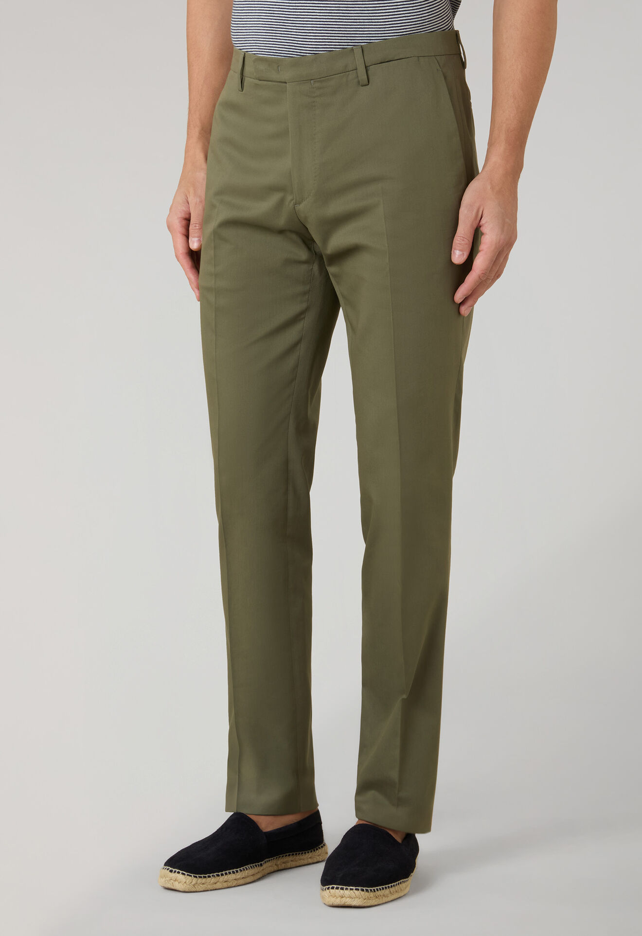 Boglioli Tencel Cotton Twill K-Suit Green N13C2ESB6113001506R0560