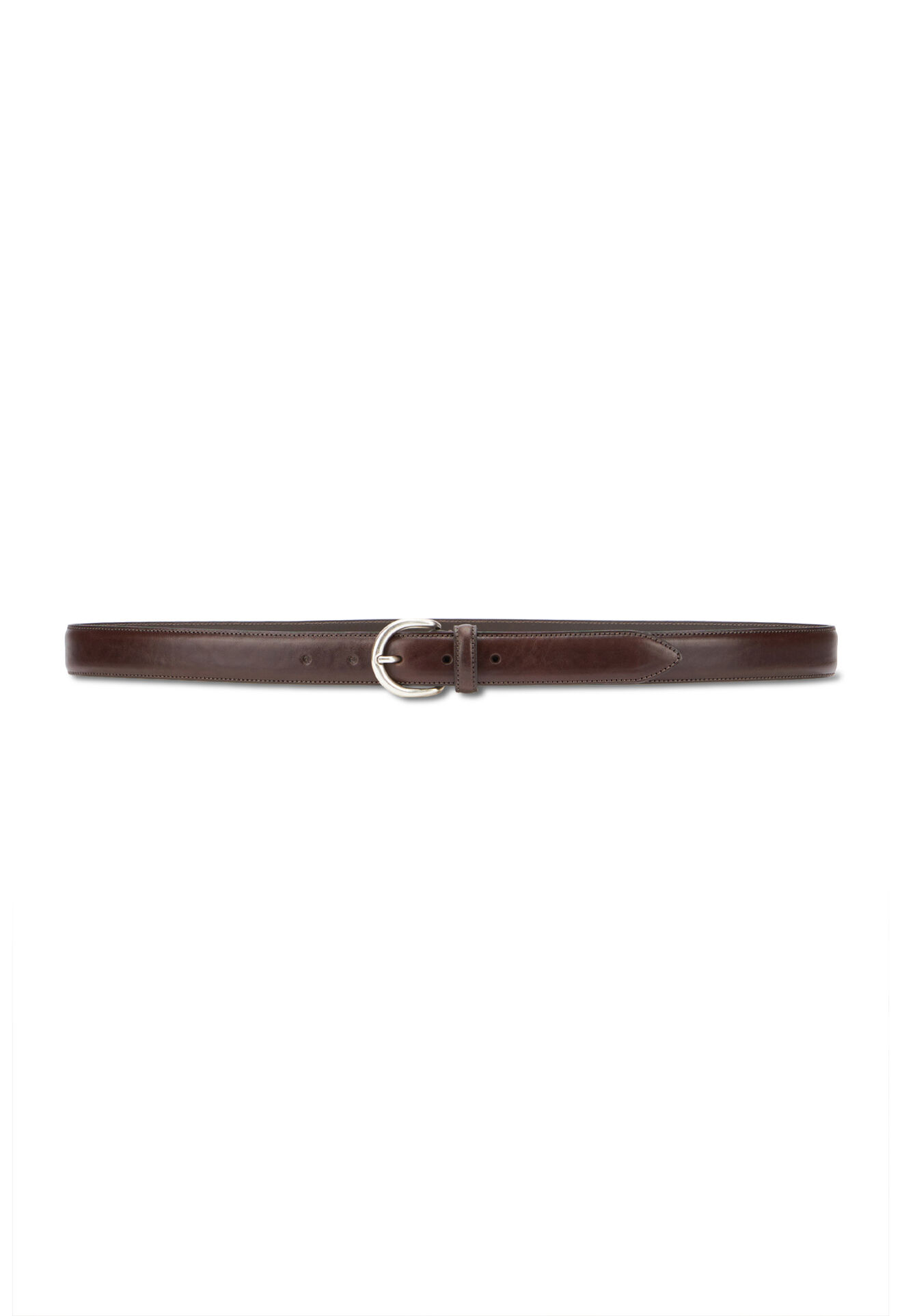 Boglioli Leather belt Dark brown 61058SB4911001080480
