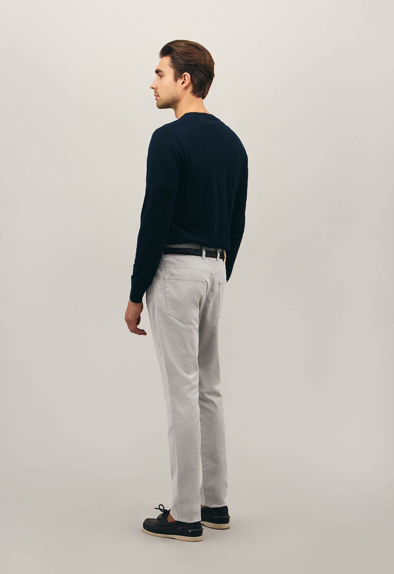 Boglioli Cashmere Silk extra-fine Crewneck DarkBlue 91560SB4813001080790