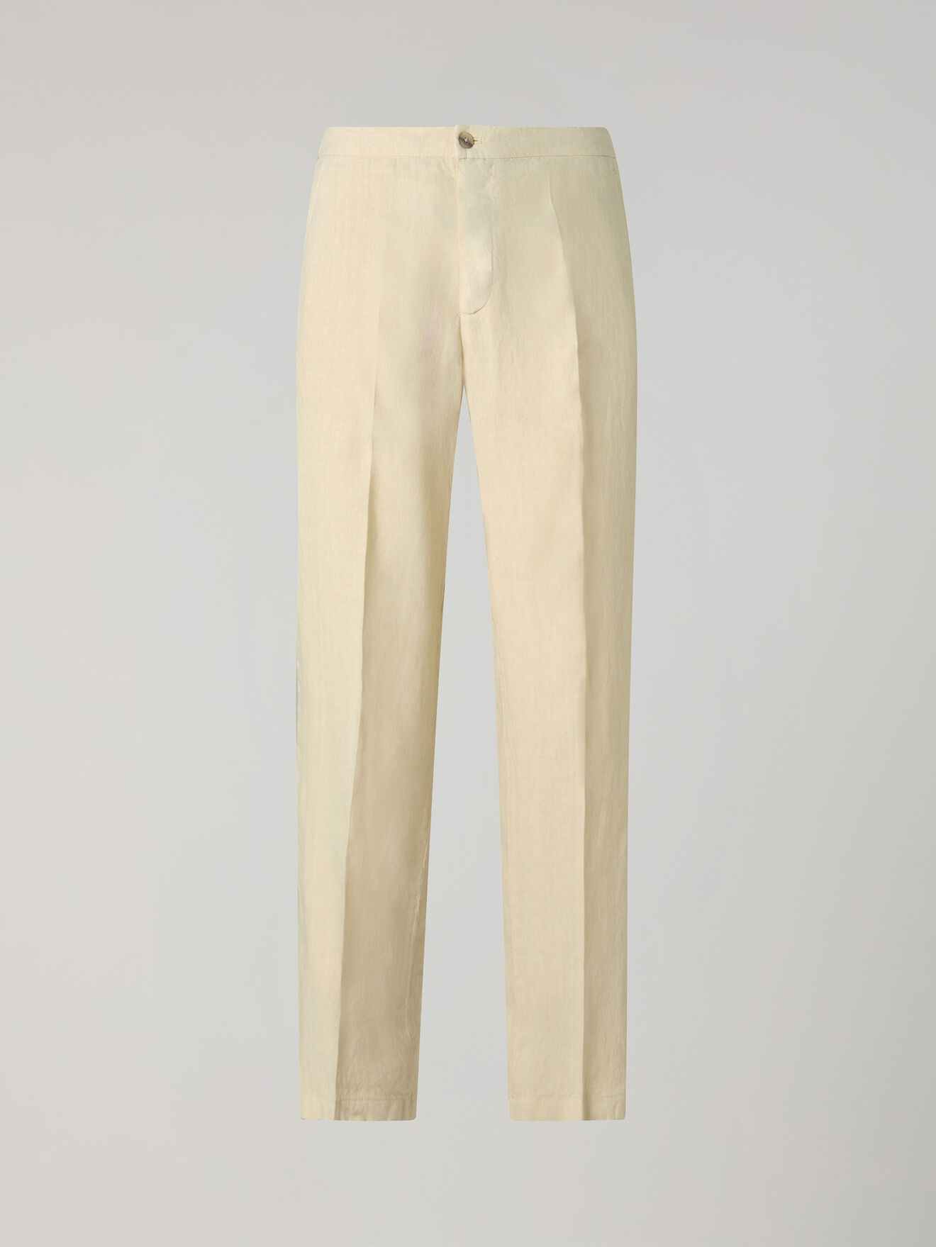 Boglioli Garment Dyed Linen Joggers Beige 80927QSA0426001086R0215