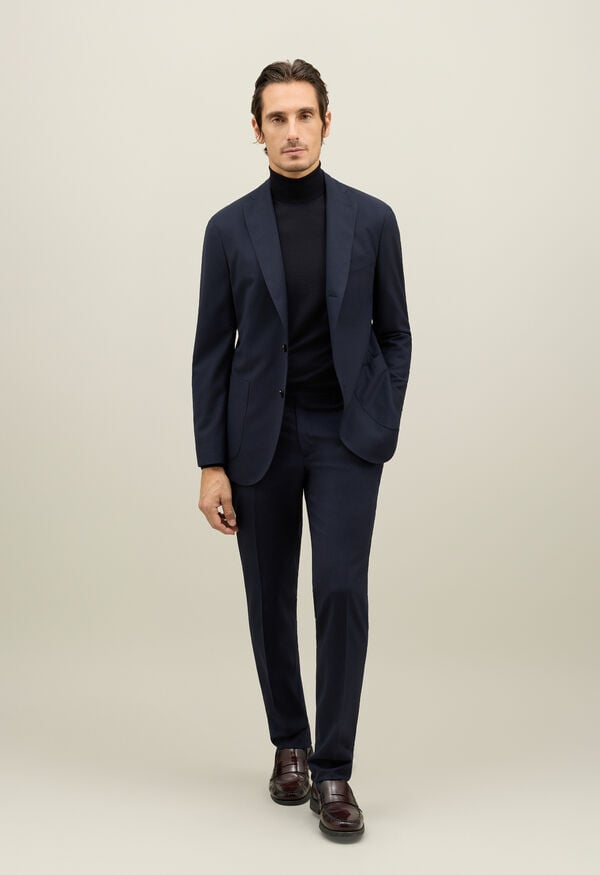 Boglioli High Twist Wool K-Suit Blue N29C2EFA0042001506R0790