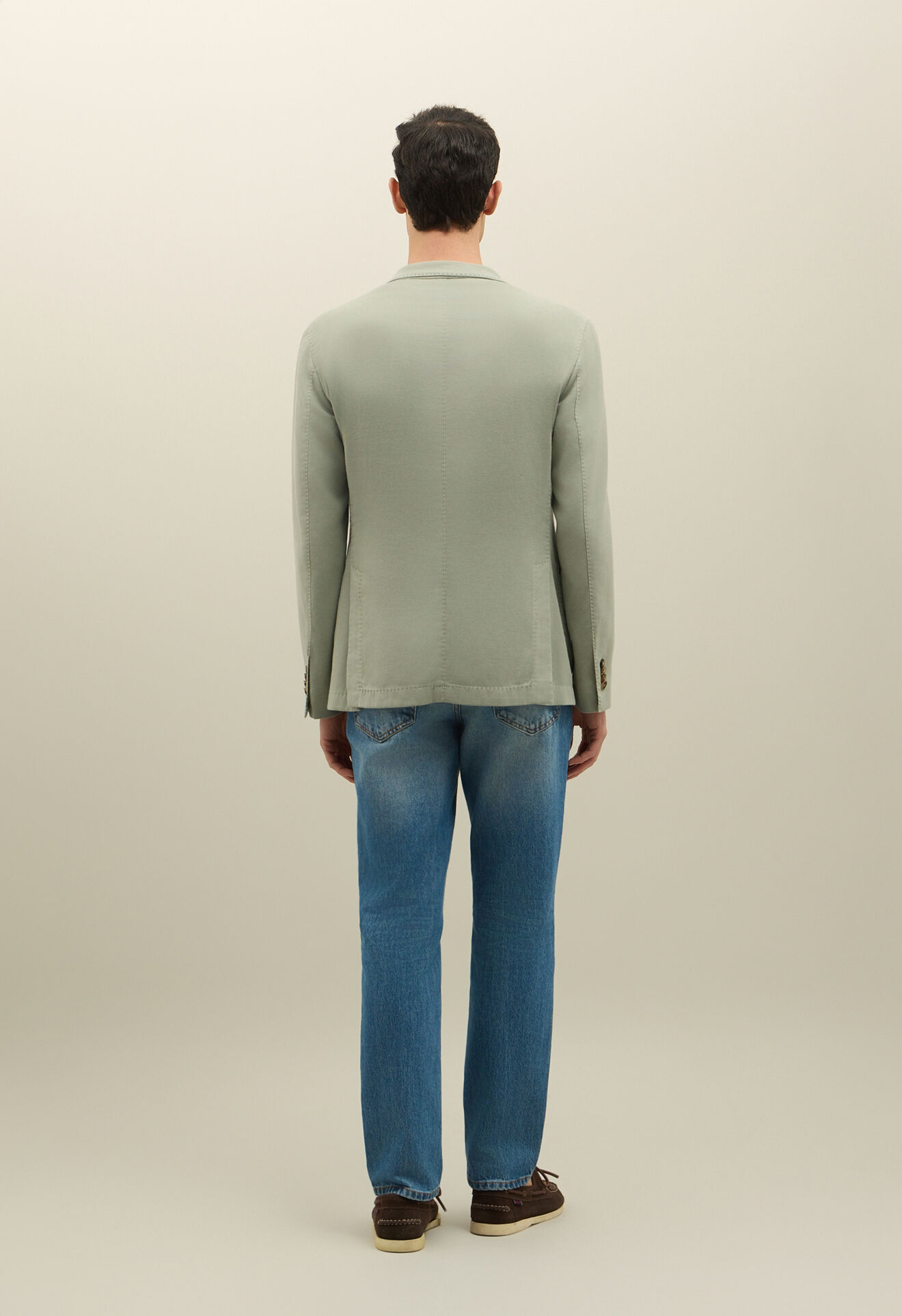 Boglioli Blended soft Cotton Dover Jacket Mint Green X2902QSB440700123R0520