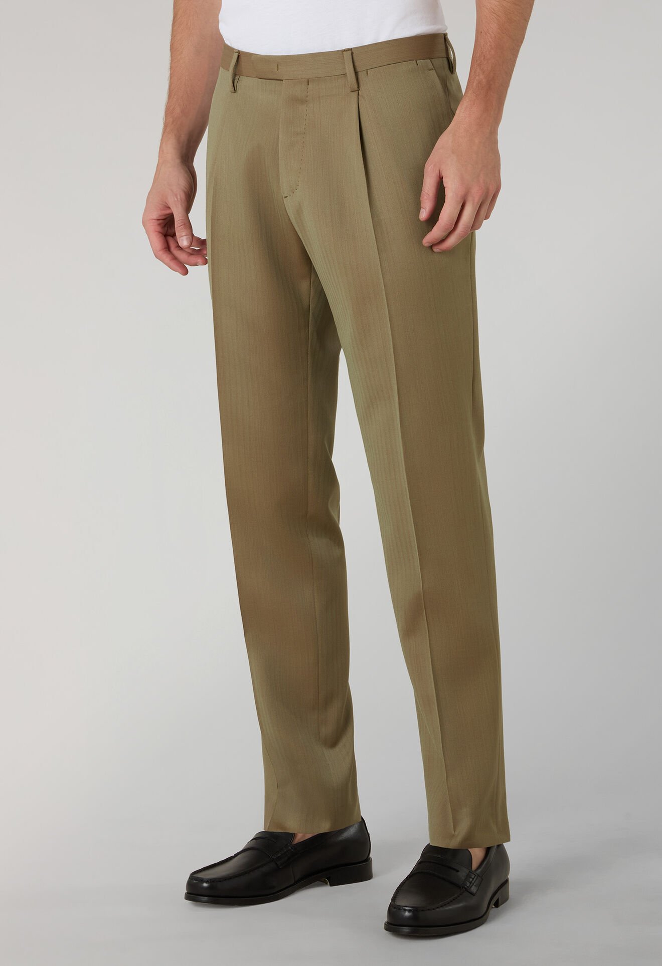 Boglioli Solaro Herringbone K-Suit Light Brown N63H2ESB6123001506R0550