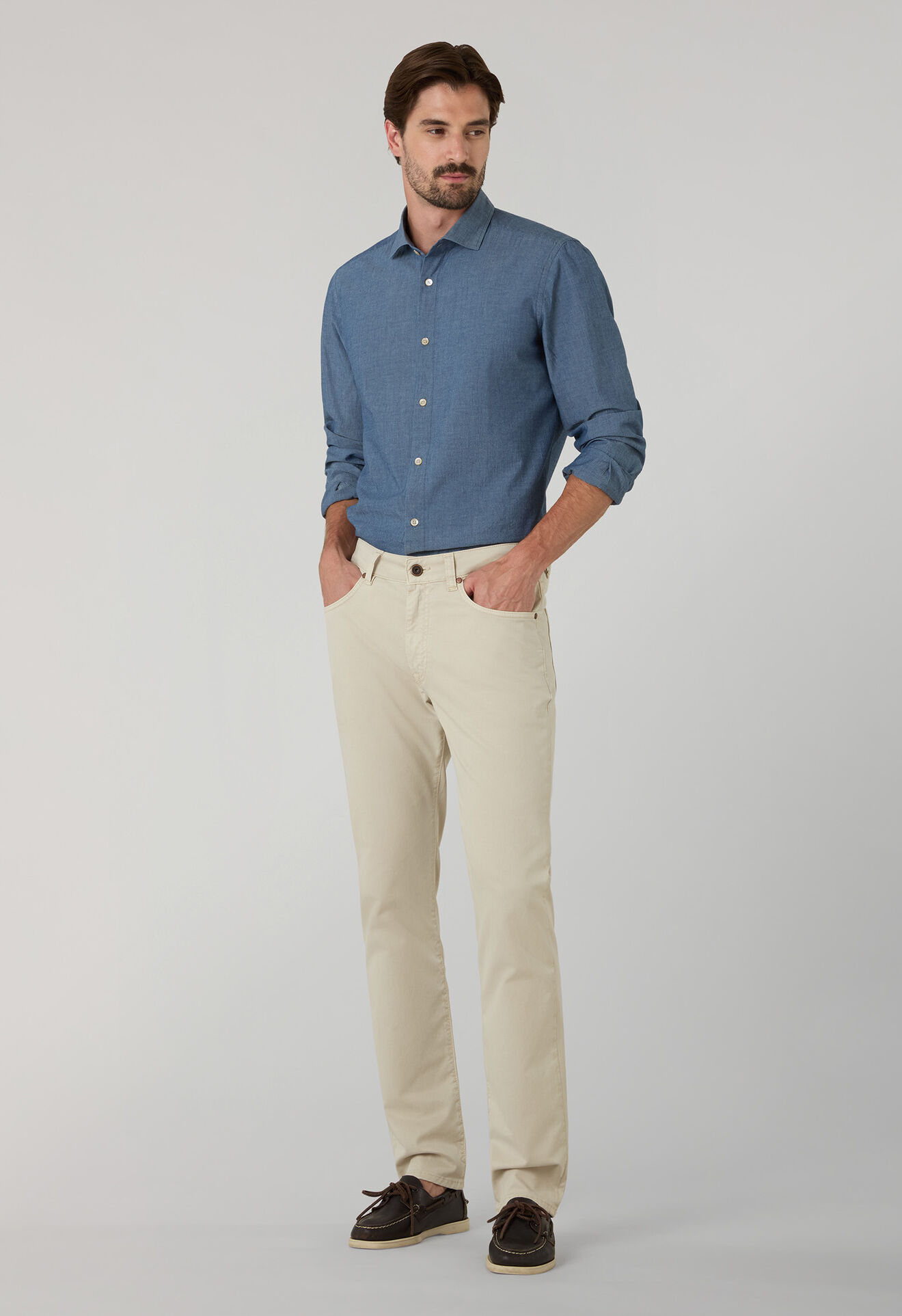 Boglioli Denim Shirt Light Blue Jeans 610LSB6852001080700