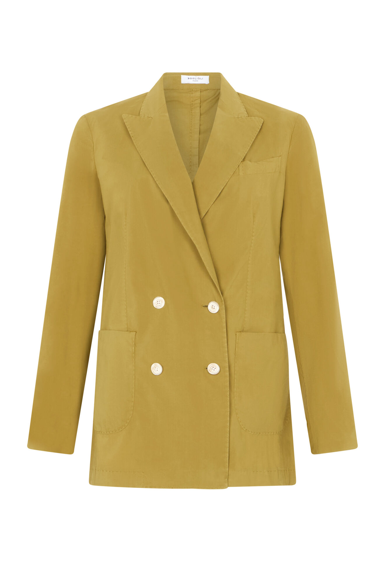 Boglioli Blazer Maia en popeline légère Vert ZD333QSB3439002D10534