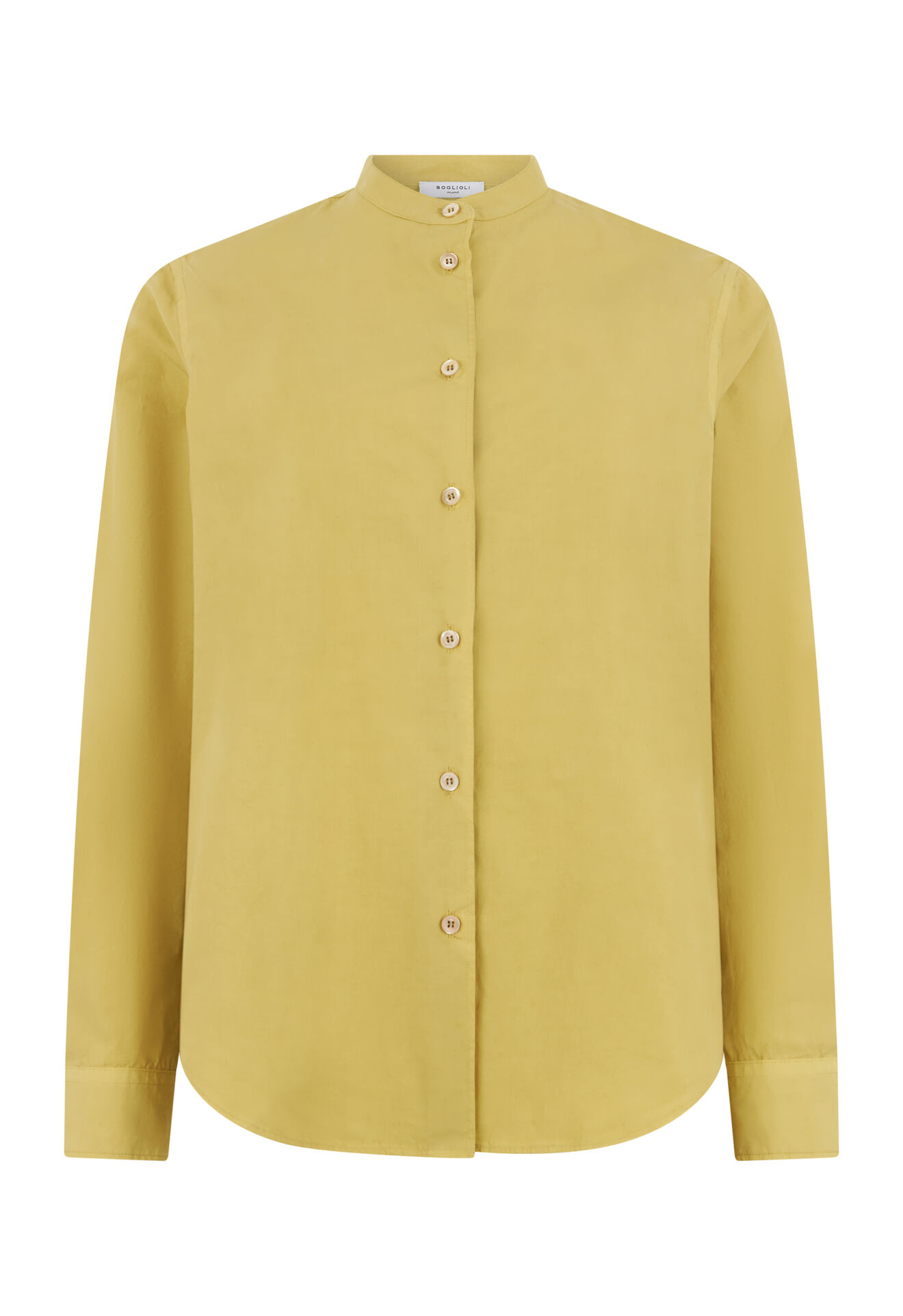 Boglioli Cotton Popeline Guru Shirt Green 55048TSB5942002150534