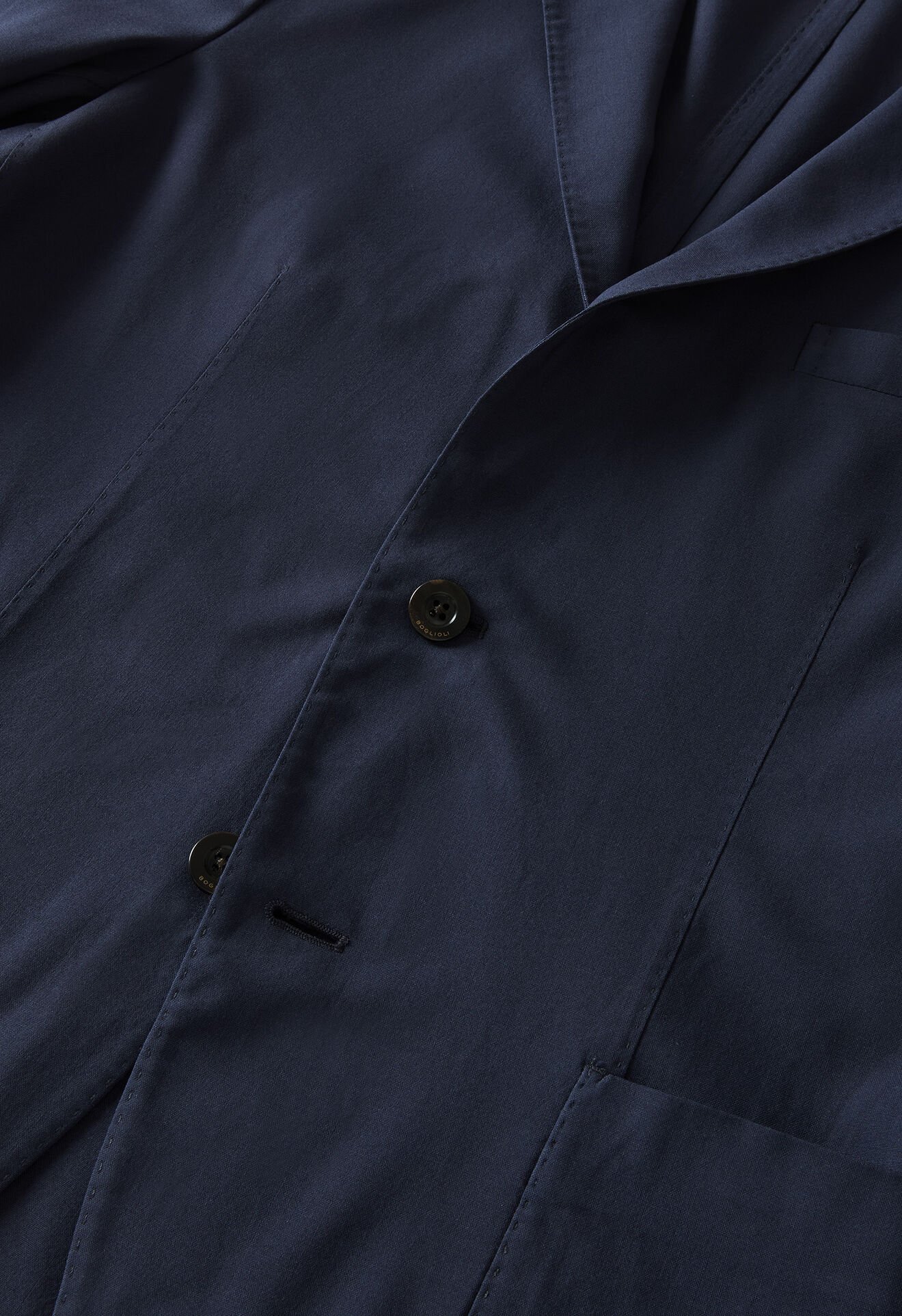 Boglioli High Performance Wool K-Jacket Blue N1302JSB344800138R0784