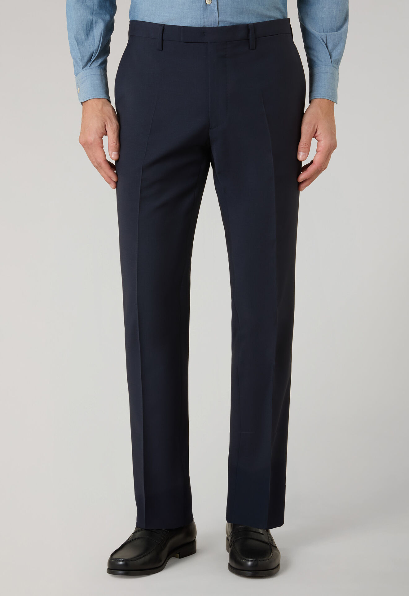 Boglioli Stretch Wool K-Suit Blue N12C2ESB5109001506R0780