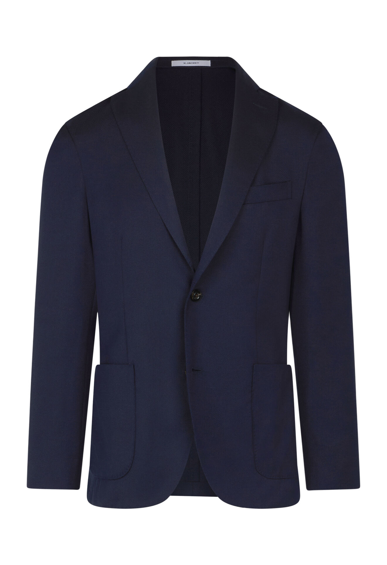 Boglioli Light Wool Hopsack K-Jacket Dark Blue N1302ESA053400150R0780