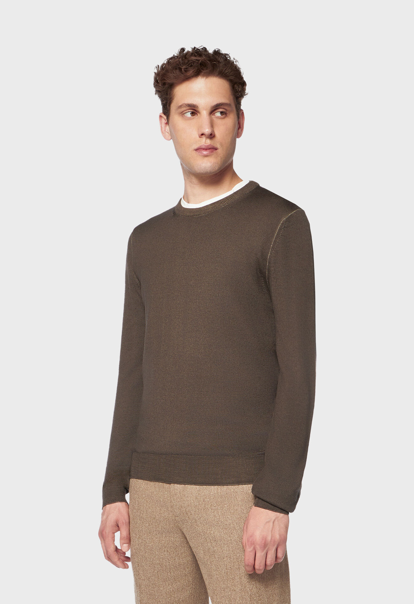 wool crewneck sweater