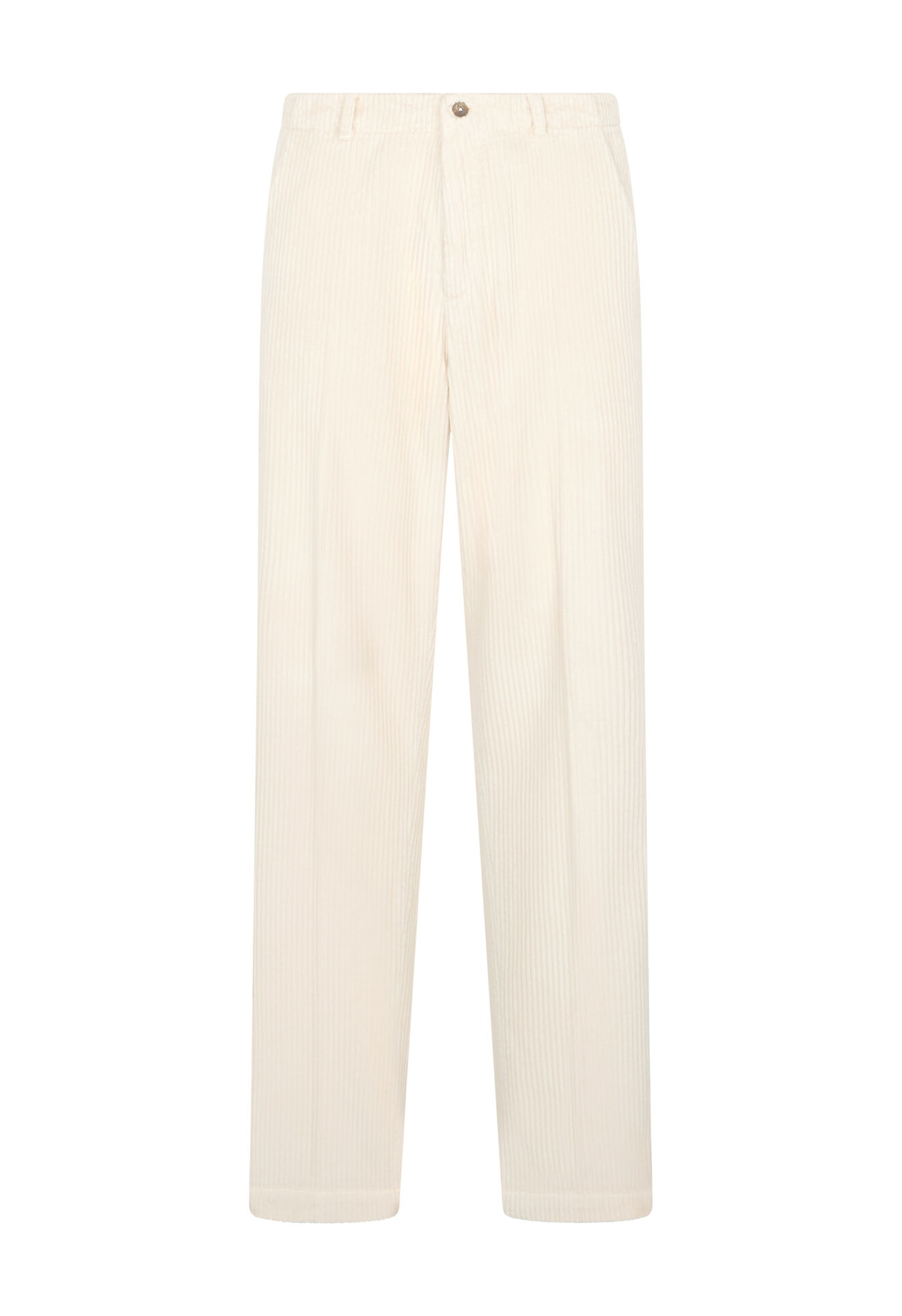 Boglioli Wide Wale Corduroy Loose Trousers White 89951QFB5418001080107