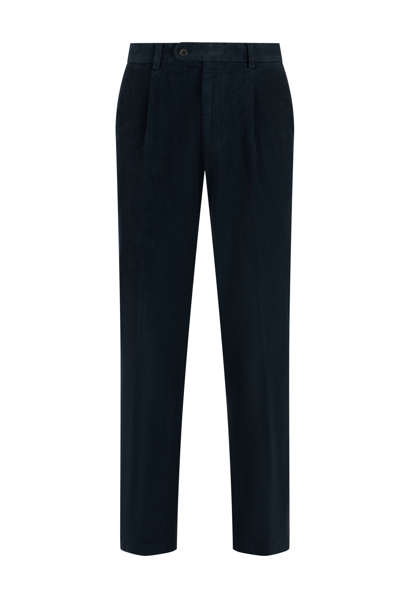 Boglioli Baby Corduroy relaxed 1-pleat Trousers Blue 89950QFA0750001080784