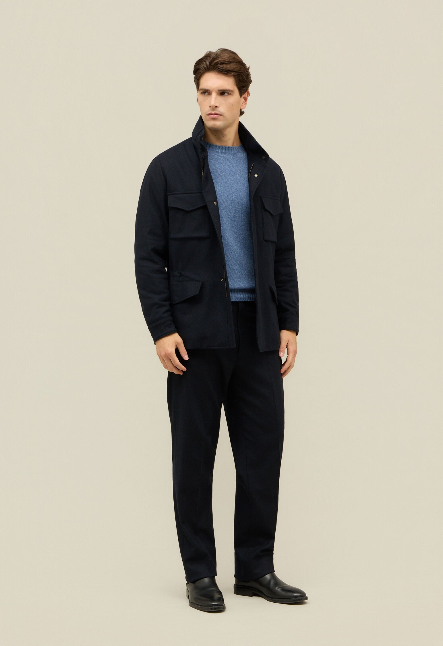 <美品>BOGLIOLI / COAT ブルー コットン ジャケット サイズ48 GLORYGUY & Cachette｜GLORYGUY NEWS