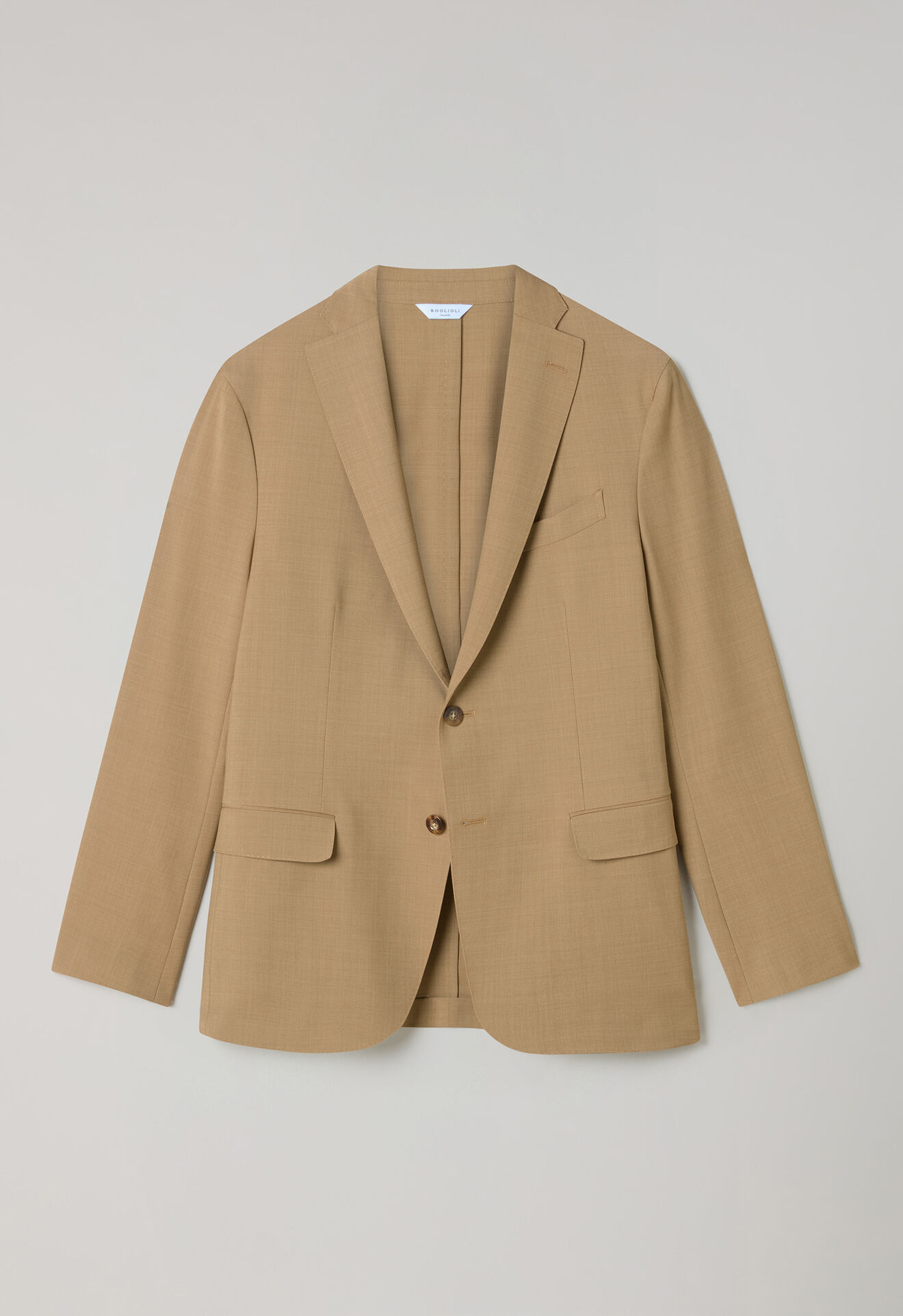 Boglioli Stretch Wool K-Suit Camel N12C2ESB5109001506R0300