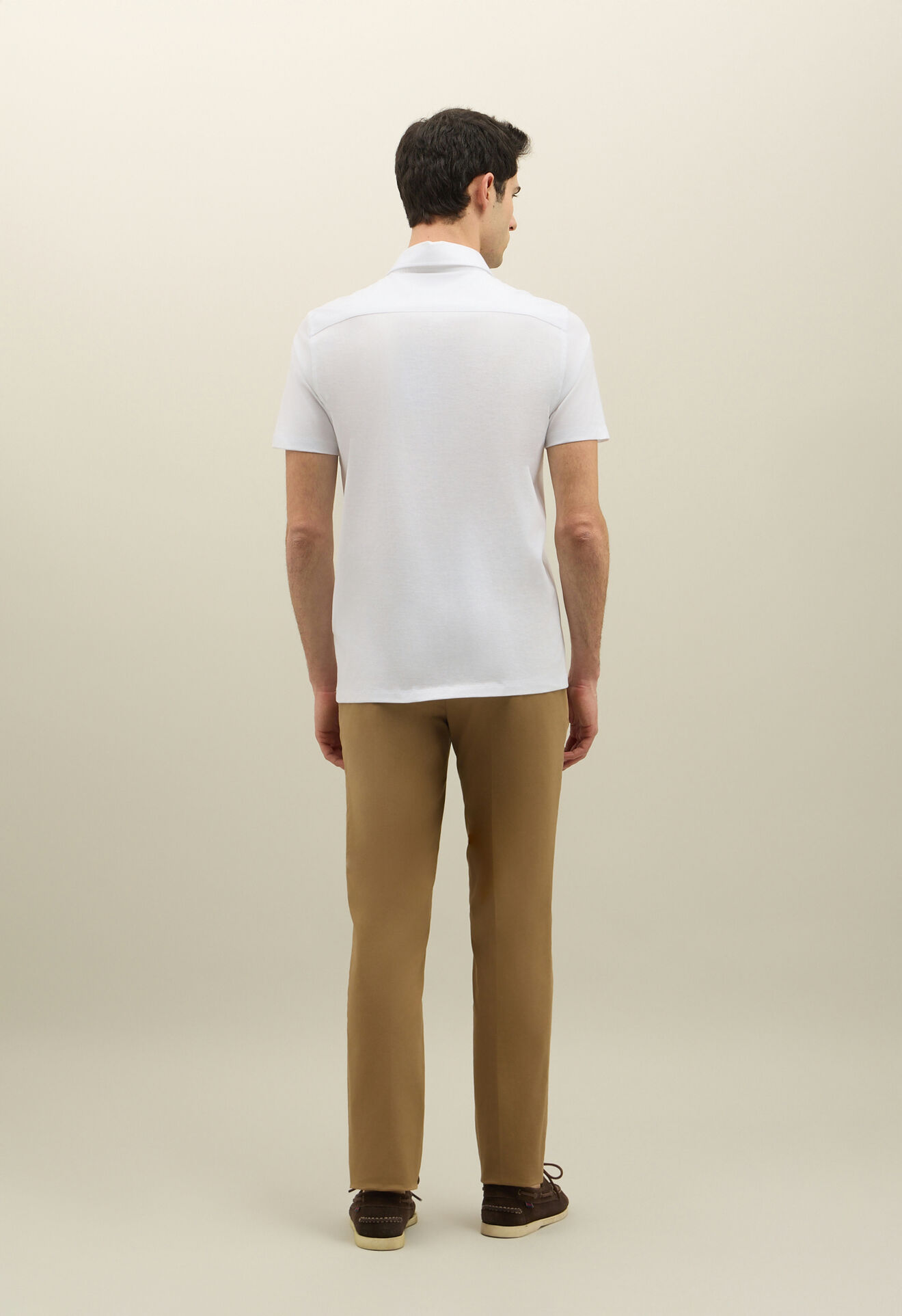 Boglioli Cotton Jersey short-sleeve Polo White 91574SB5861001080101