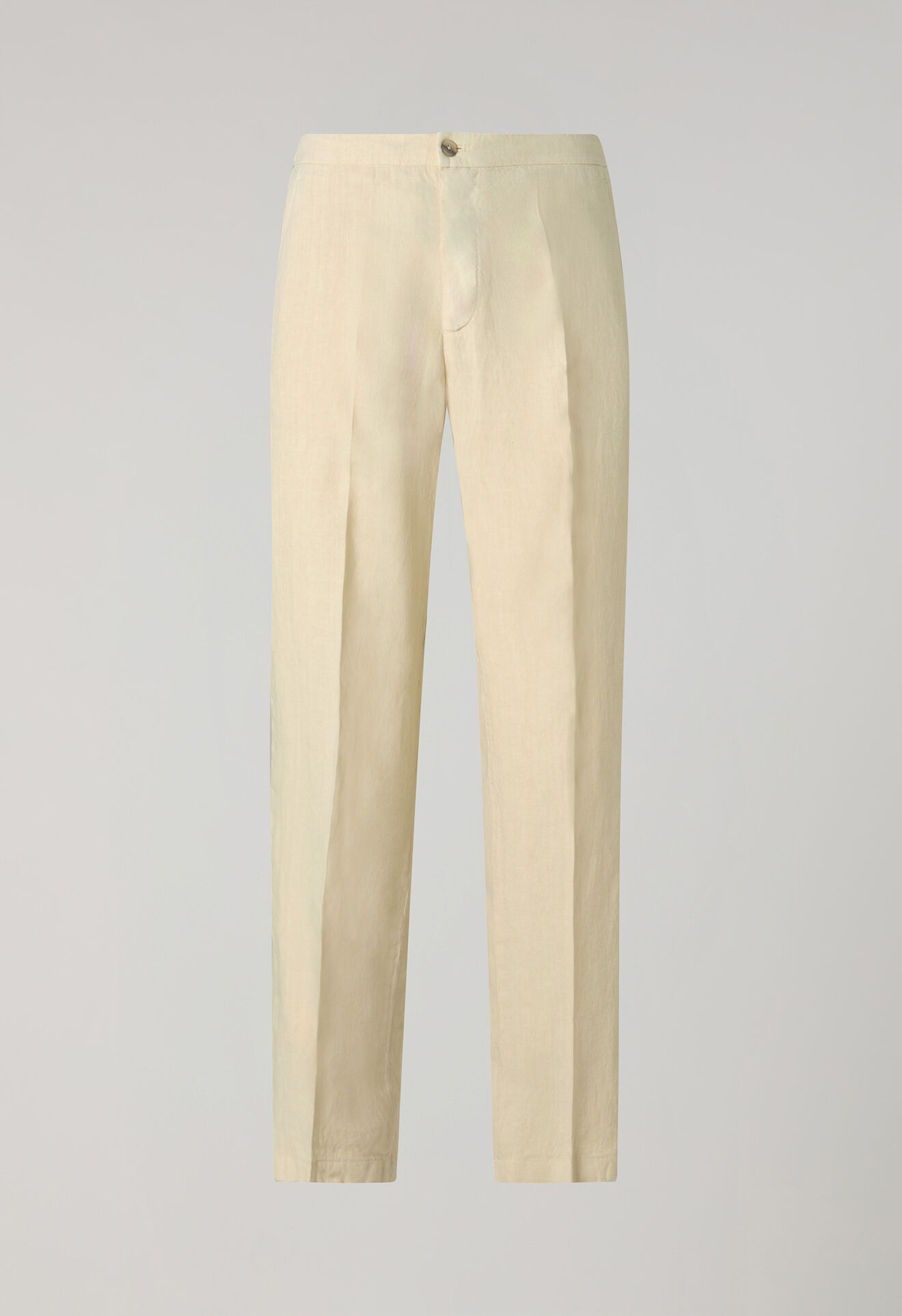 Boglioli Garment Dyed Linen Joggers Beige 80927QSA0426001086R0215