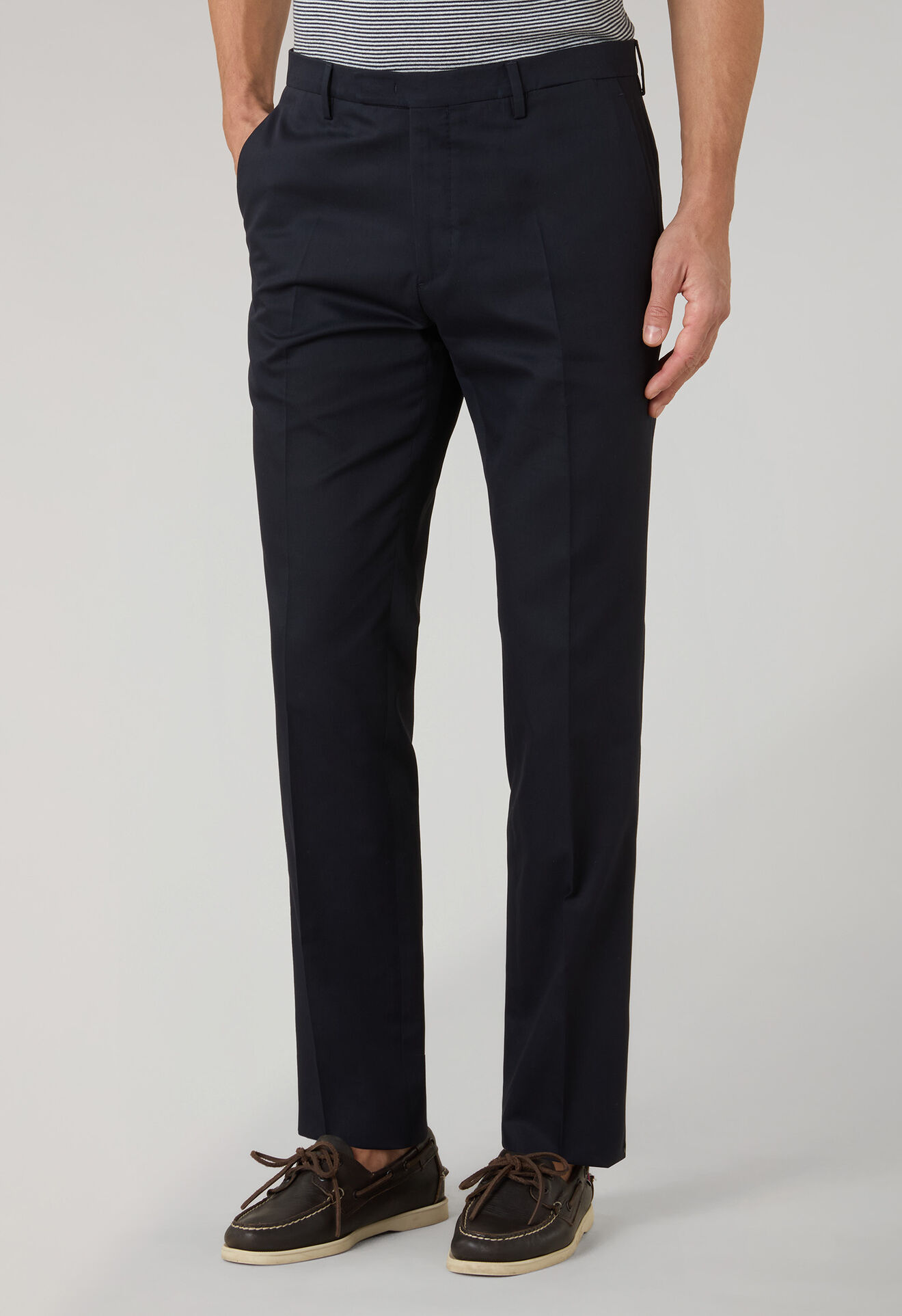 Boglioli Tencel Cotton Twill K-Suit Blue N13C2ESB6113001506R0790