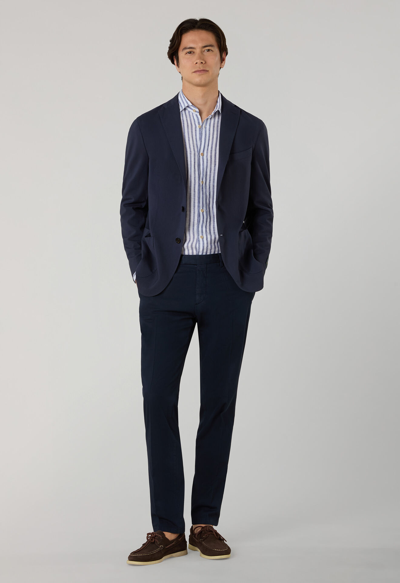 Boglioli High Performance Wool K-Jacket Blue N1302JSB344800138R0784