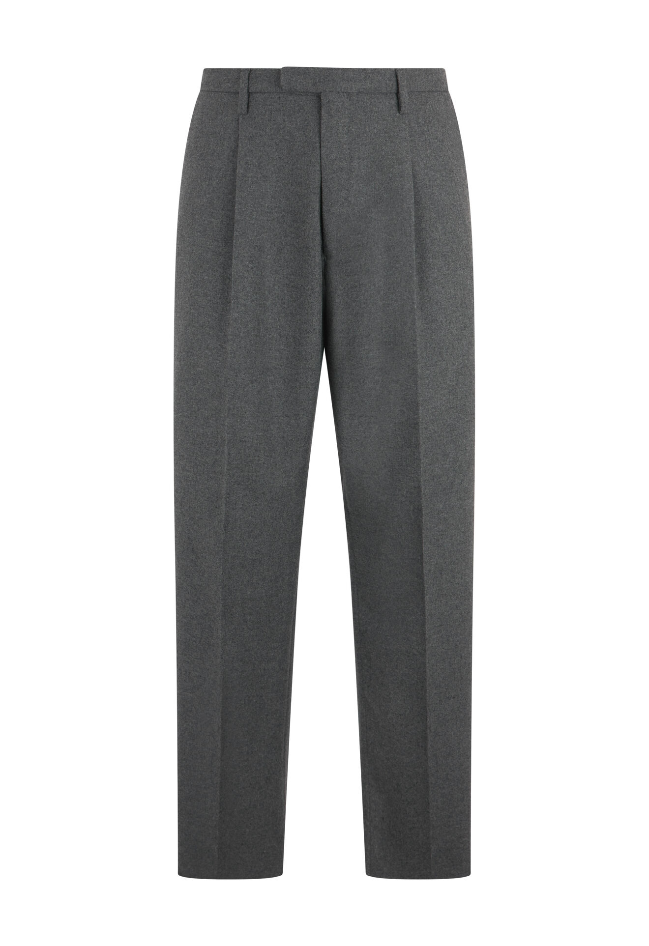 Boglioli Flannel Fluid Trousers Grey 80926FB5108001086R0860