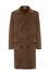Boglioli Pure luxury cashmere double polo coat Brown C1901ZFA0403001790475