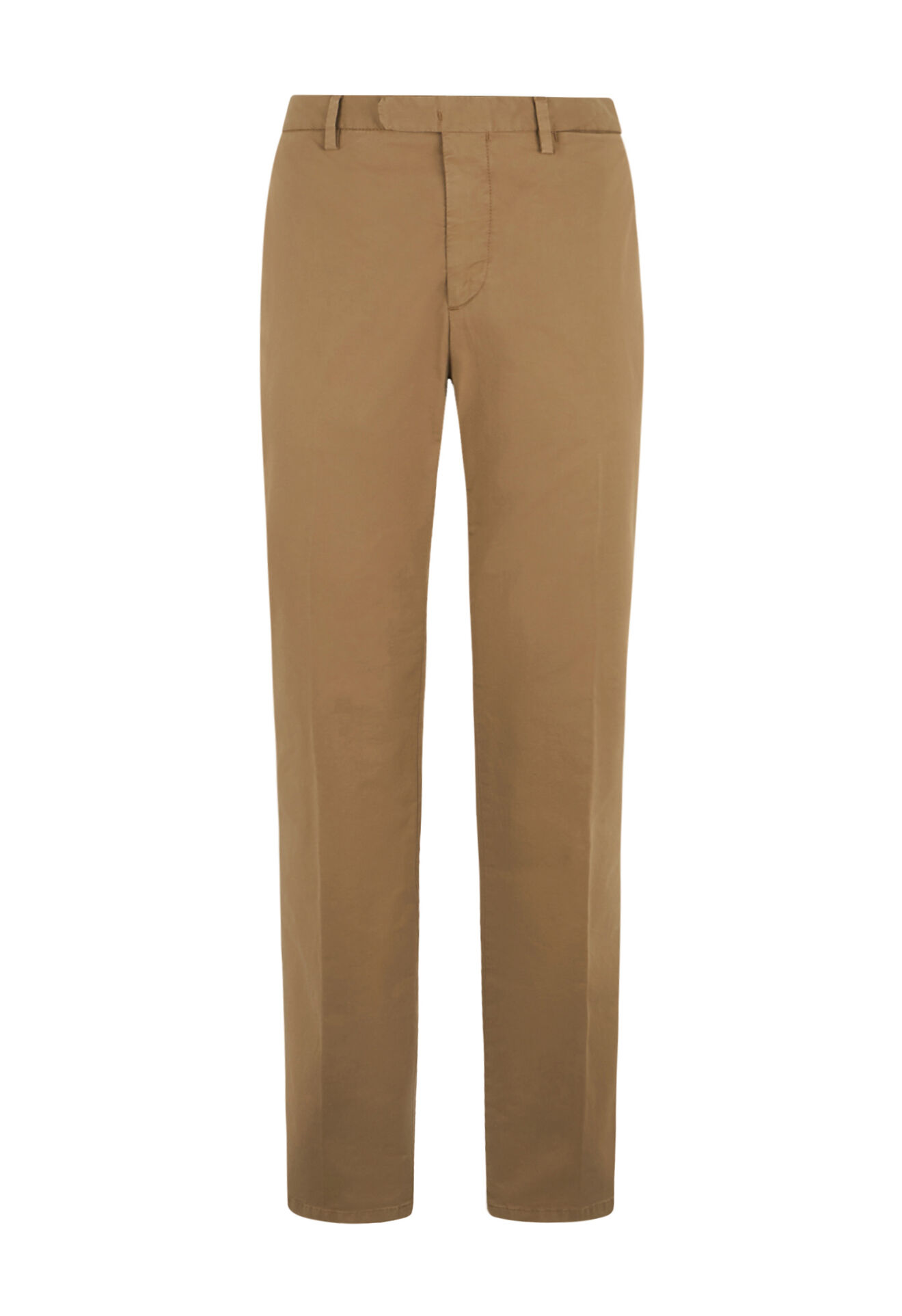 Boglioli Gerade Chinohose aus Stretch-Baumwolle Braun 80882QSB5753001086R0315