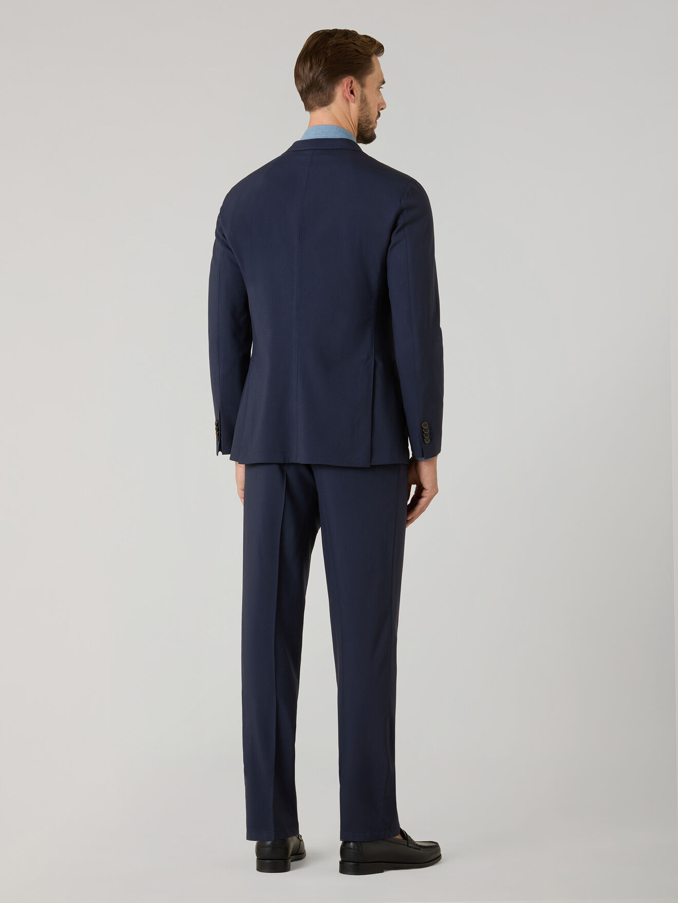 Boglioli High Performance Wool K-Suit Blue N13H2JSB3448001386R0784