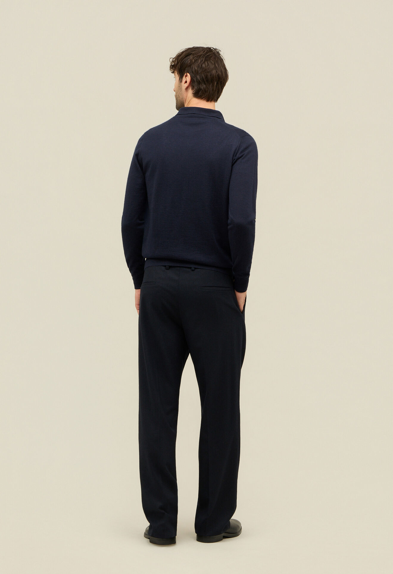 Boglioli Flannel Fluid Trousers Blue 80926FB5108001086R0790