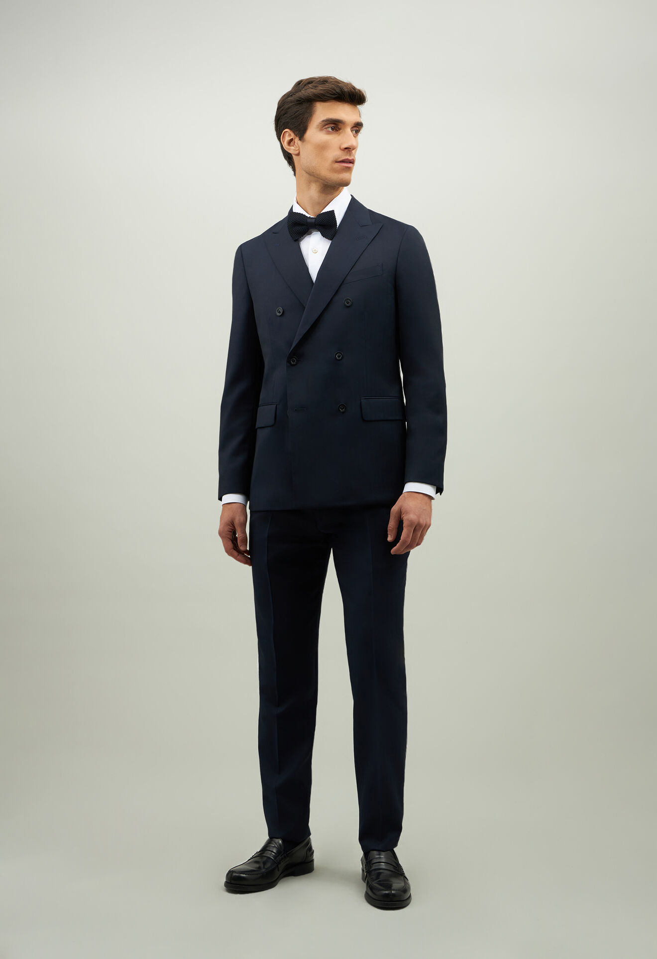 Boglioli Knitted Bow Ties Blue 40489FB3904001080780