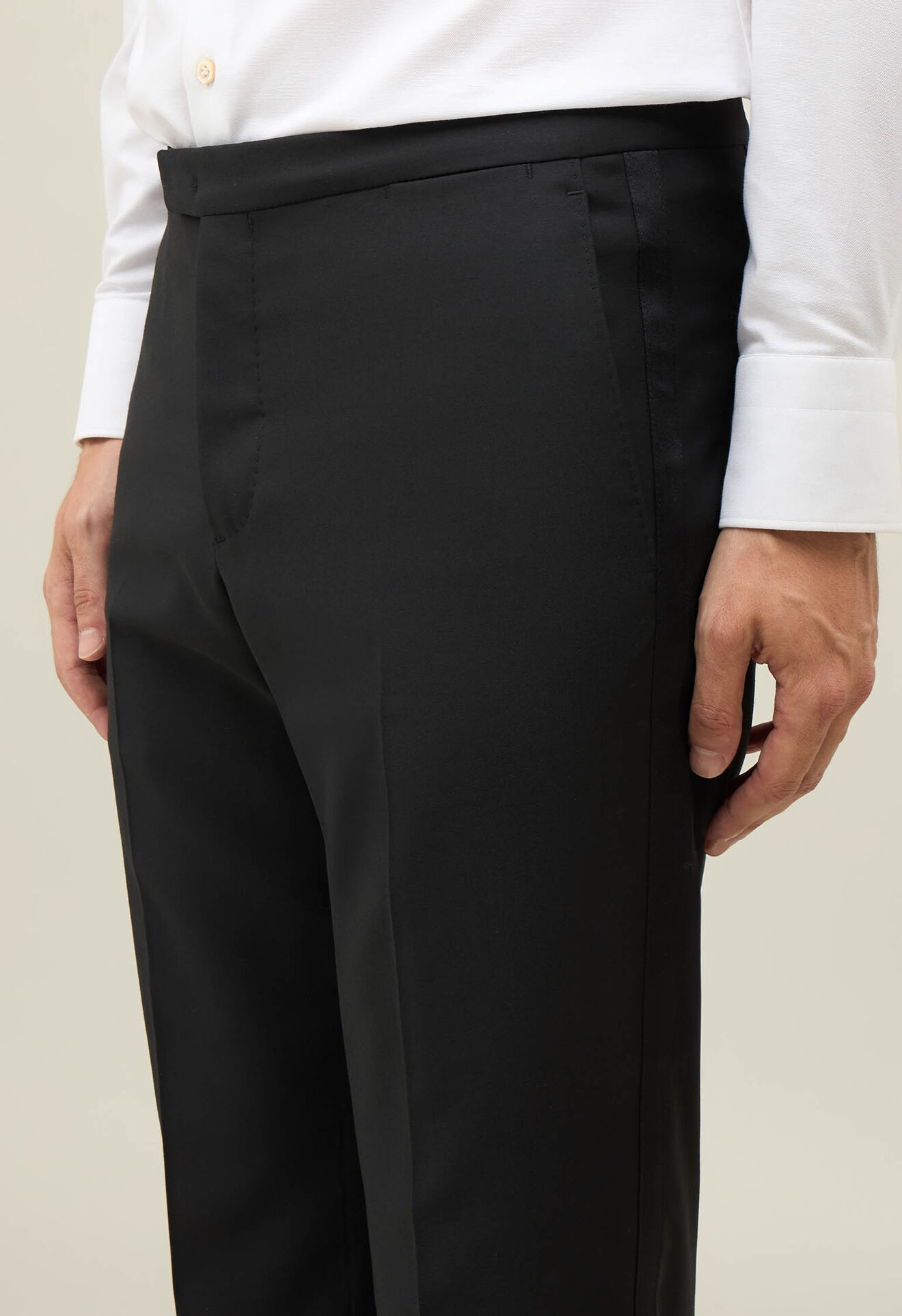 Boglioli Wool Satin Milano Tuxedo Black Y79T2ASA0001001766R0990