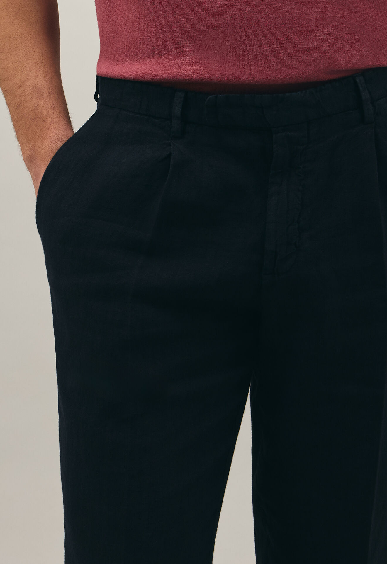 Boglioli Double-breasted Linen K-Suit Blue N43R2QSA0426001506R0793