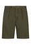 Boglioli Shorts in cotone e lino con pince Verde scuro 80905QSB4403001080565