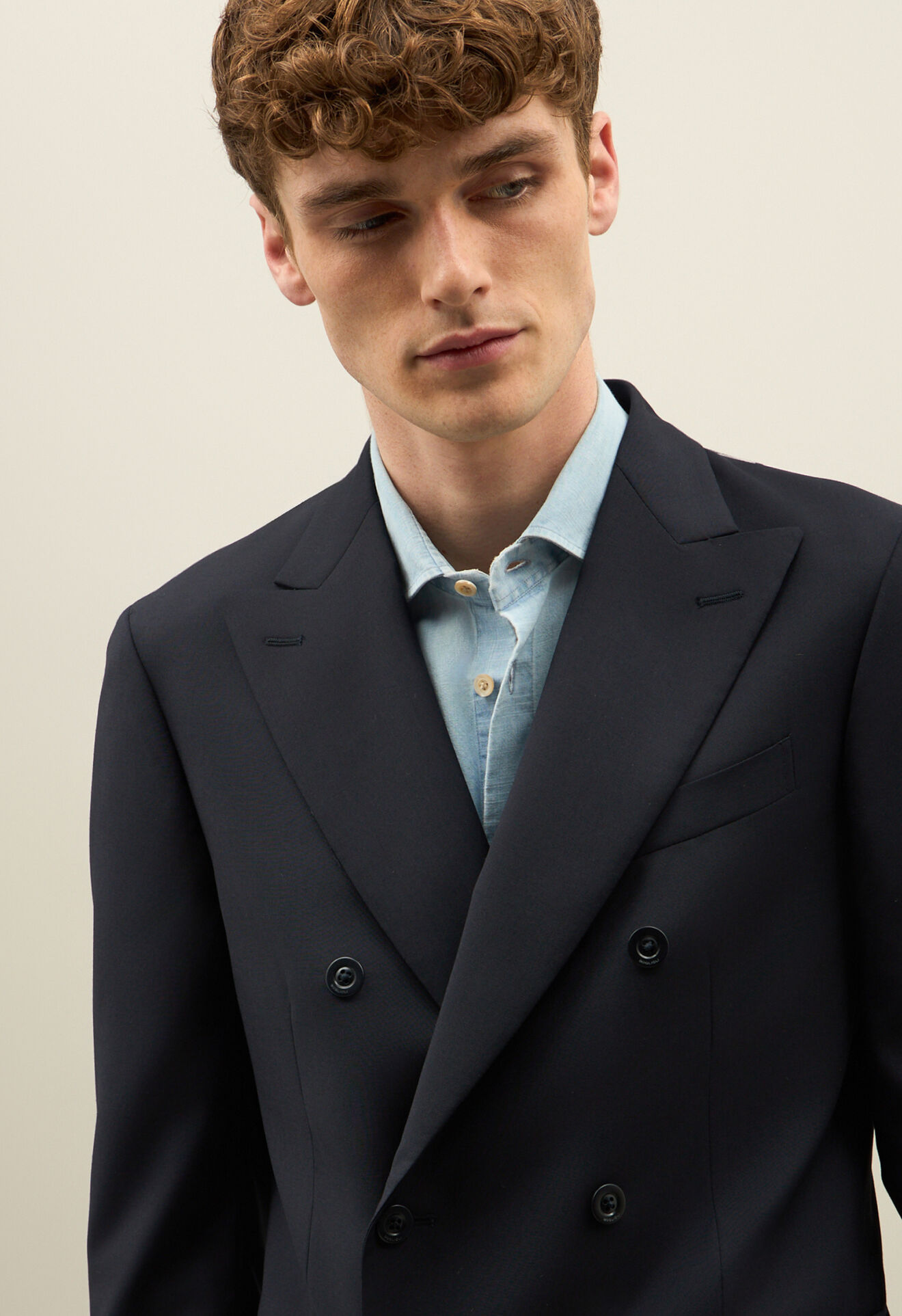 Abito B-Line in lana in Blu: private sales di Lusso da Uomo | Boglioli®