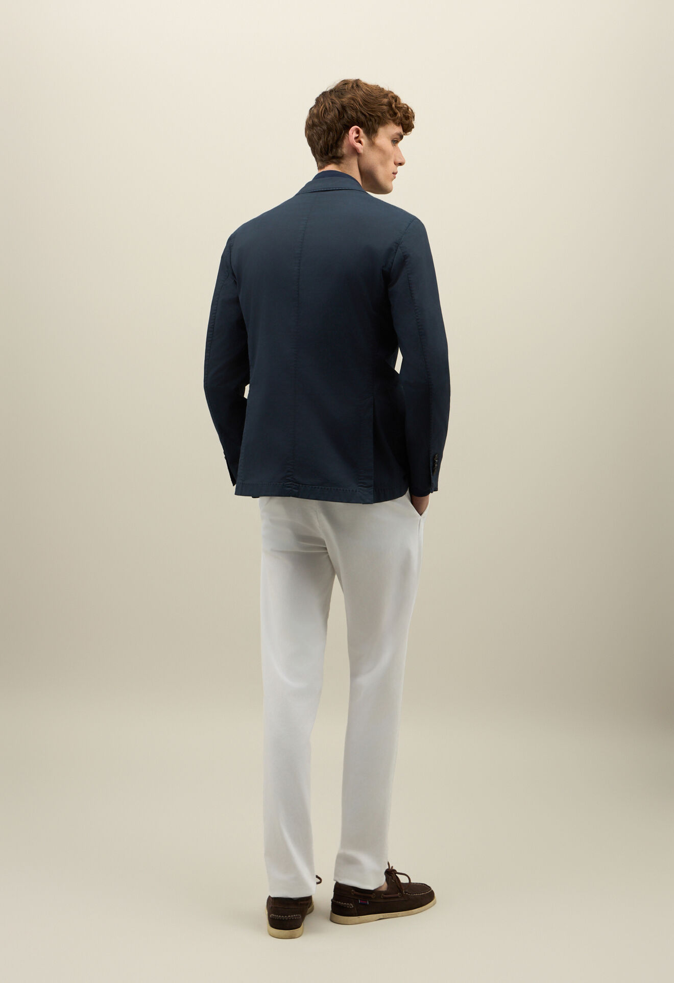 Boglioli Garment Dyed Cotton K-Jacket Blue N1302QSB542400150R0784