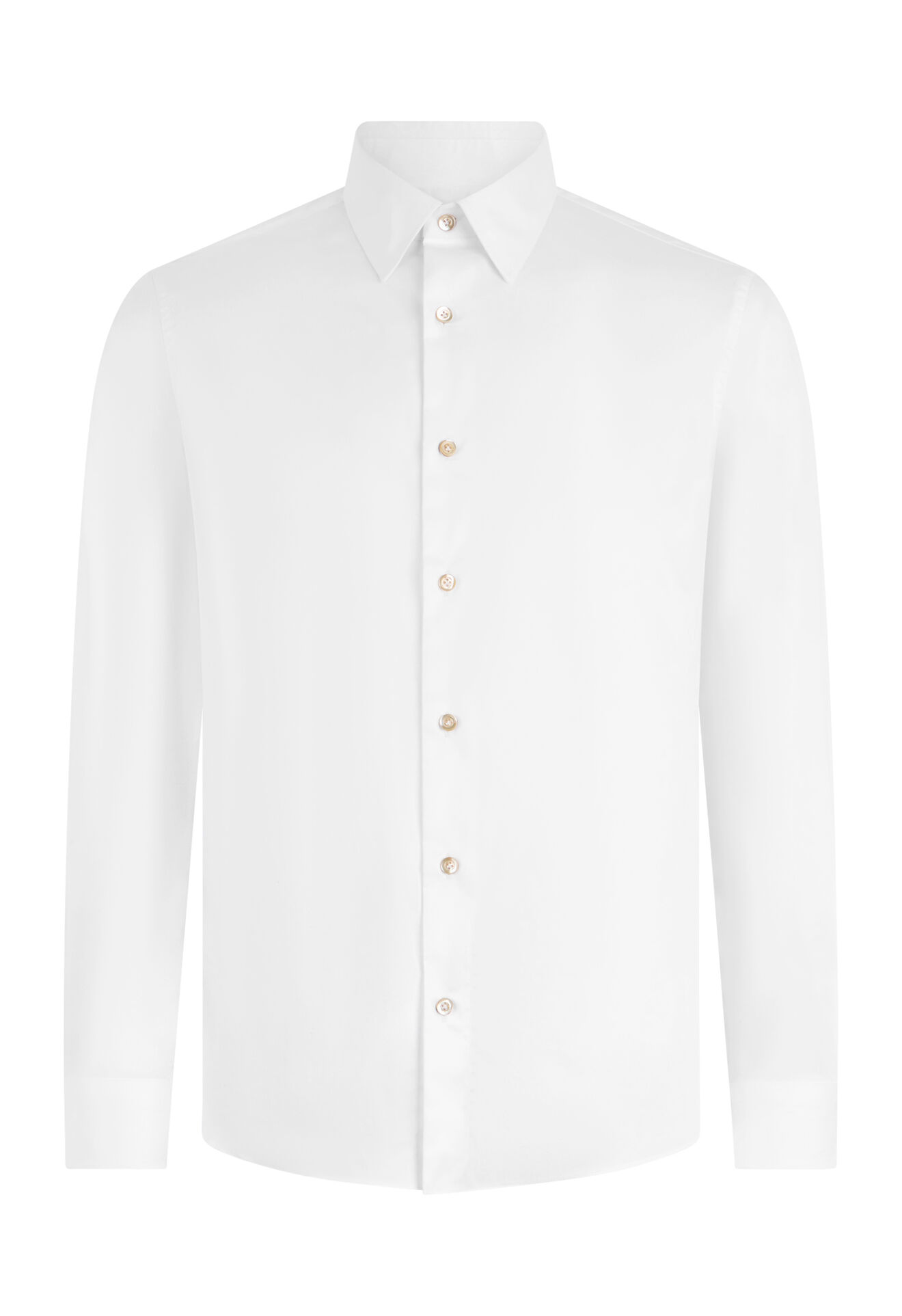 Boglioli Cotton Formal Shirt White 612FB4860001080101