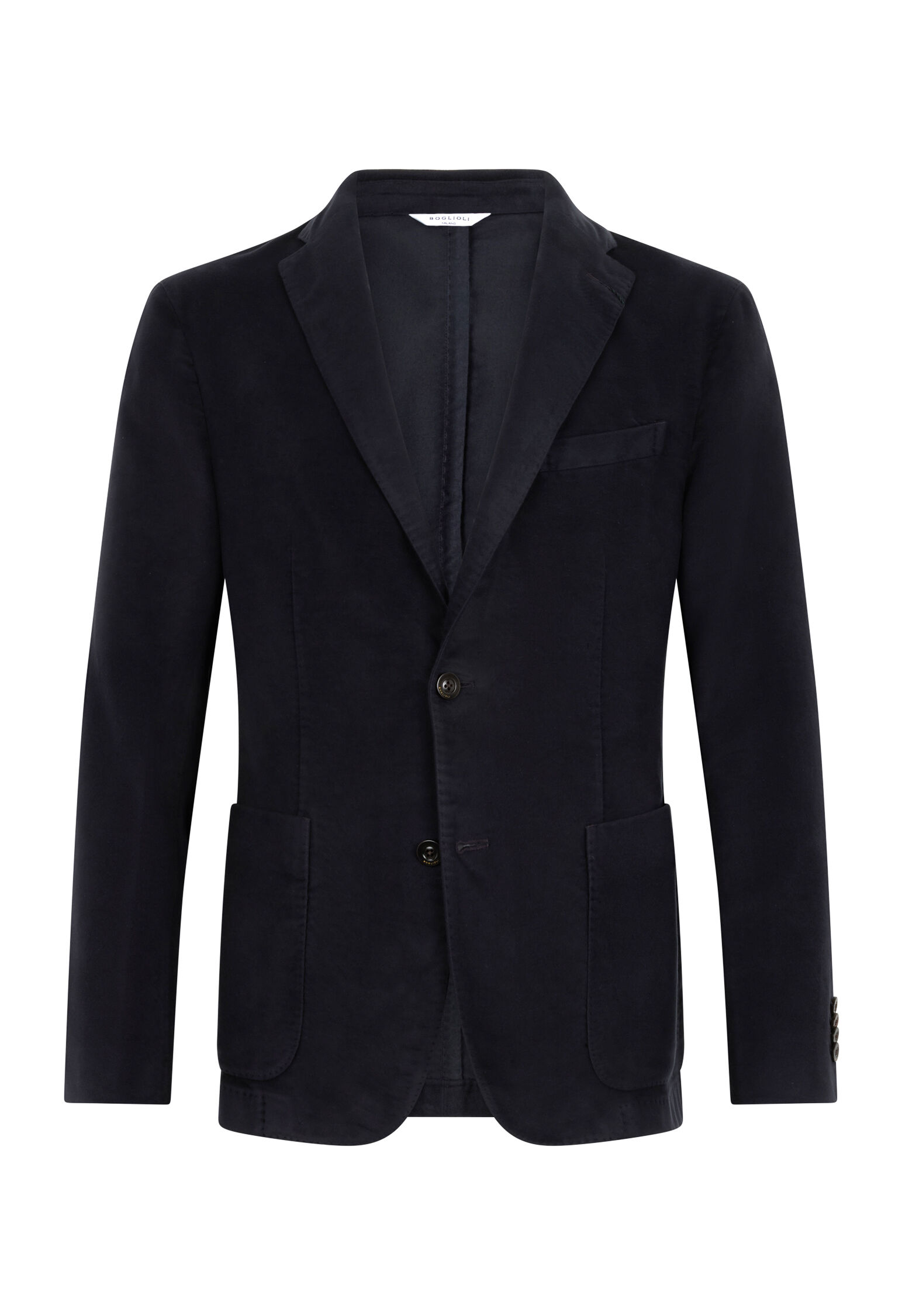 Garment Dyed Moleskin K-Jacket in Grey: Luxury Italian Jackets for