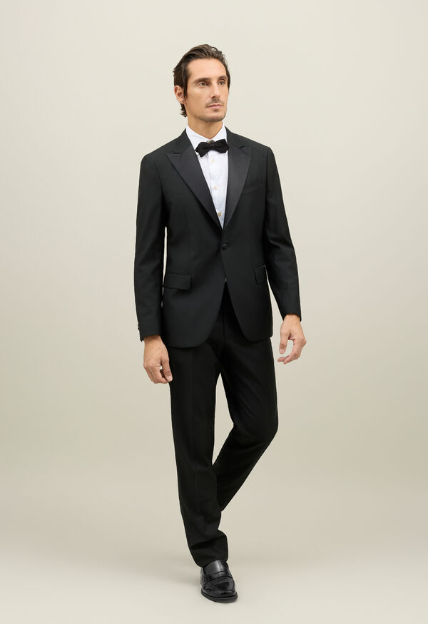 Boglioli Wool Satin Milano Tuxedo Black Y79T2ASA0001001766R0990